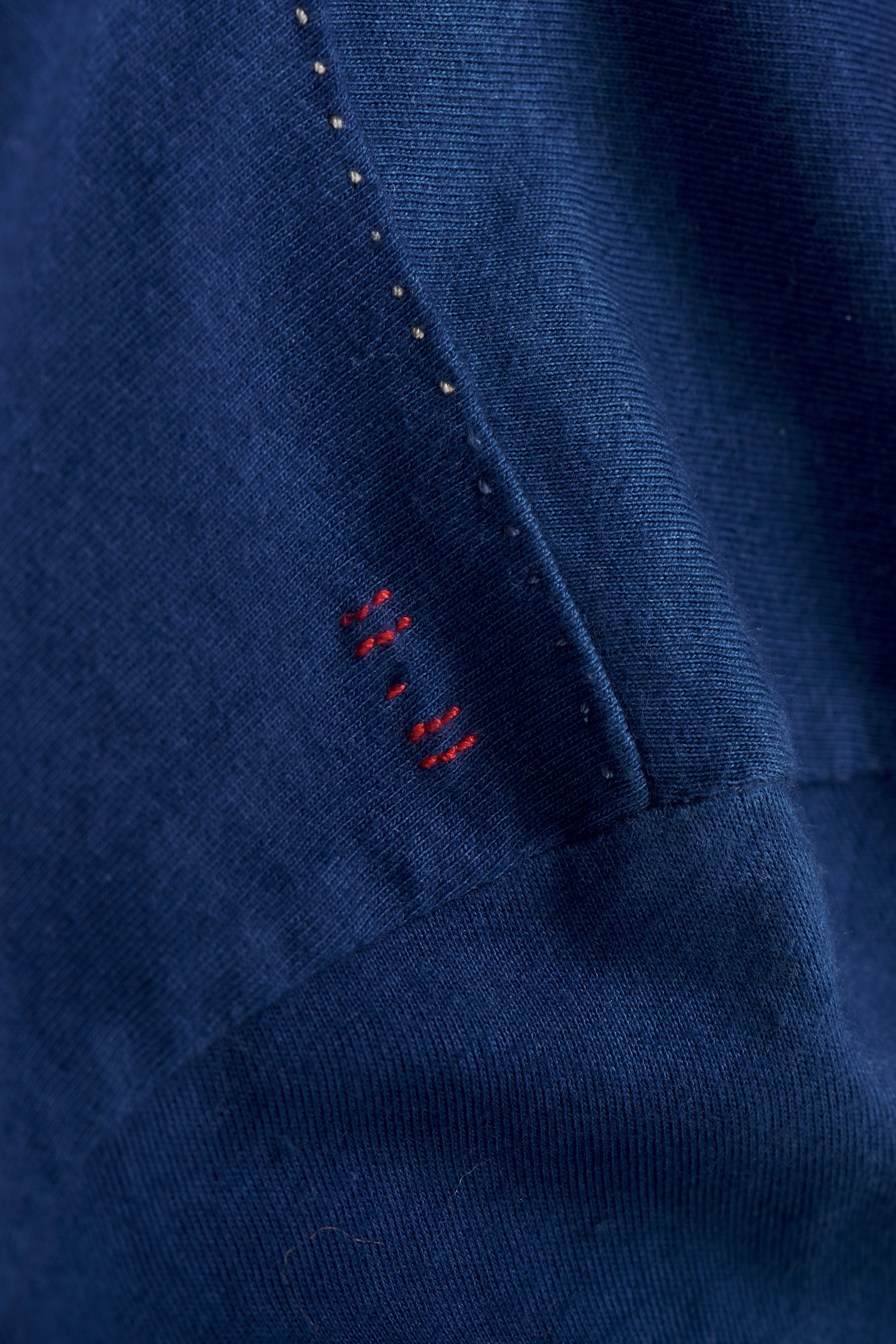 MEDIUM INDIGO FINE COTTON T-SHIRT