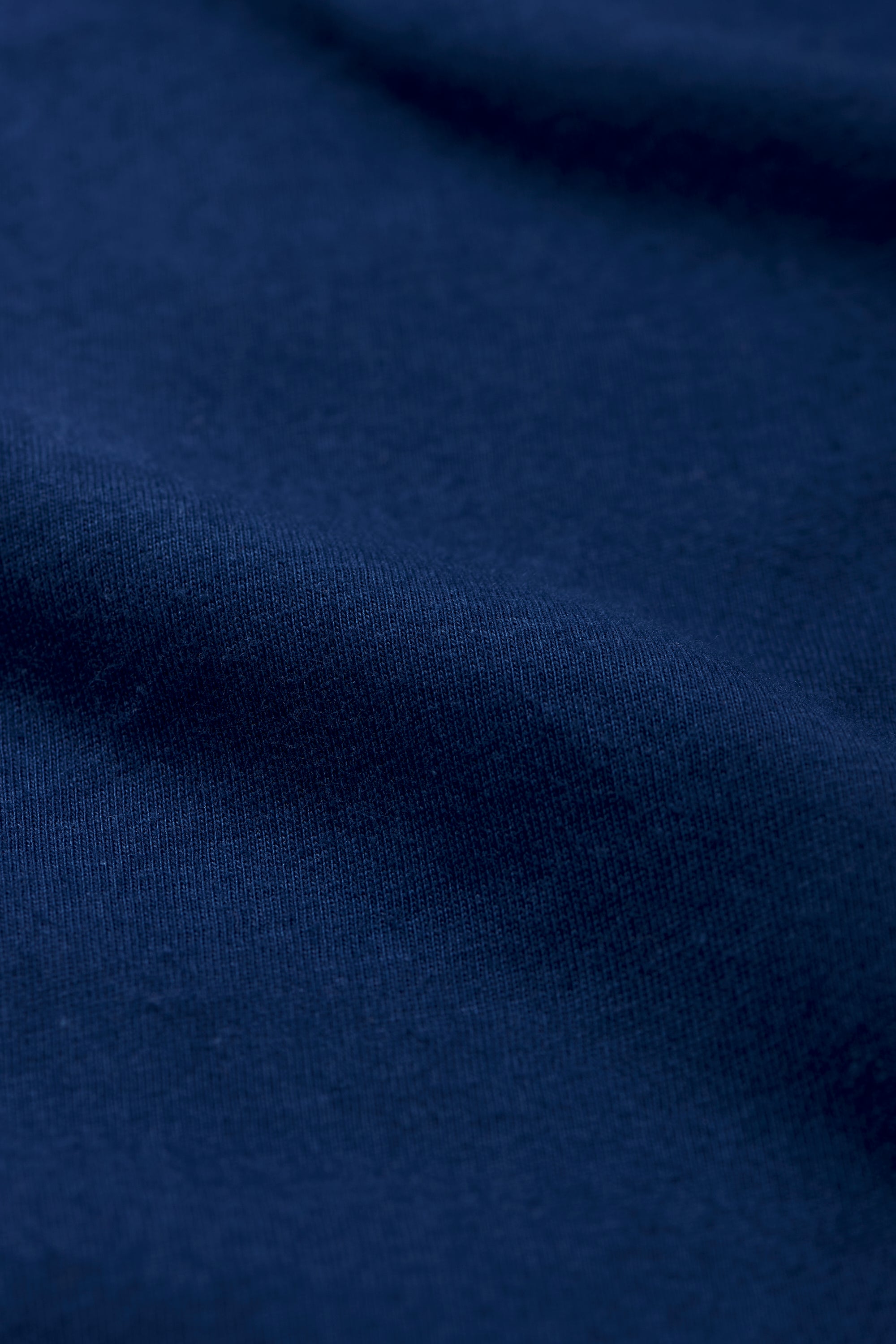 MEDIUM INDIGO FINE COTTON T-SHIRT