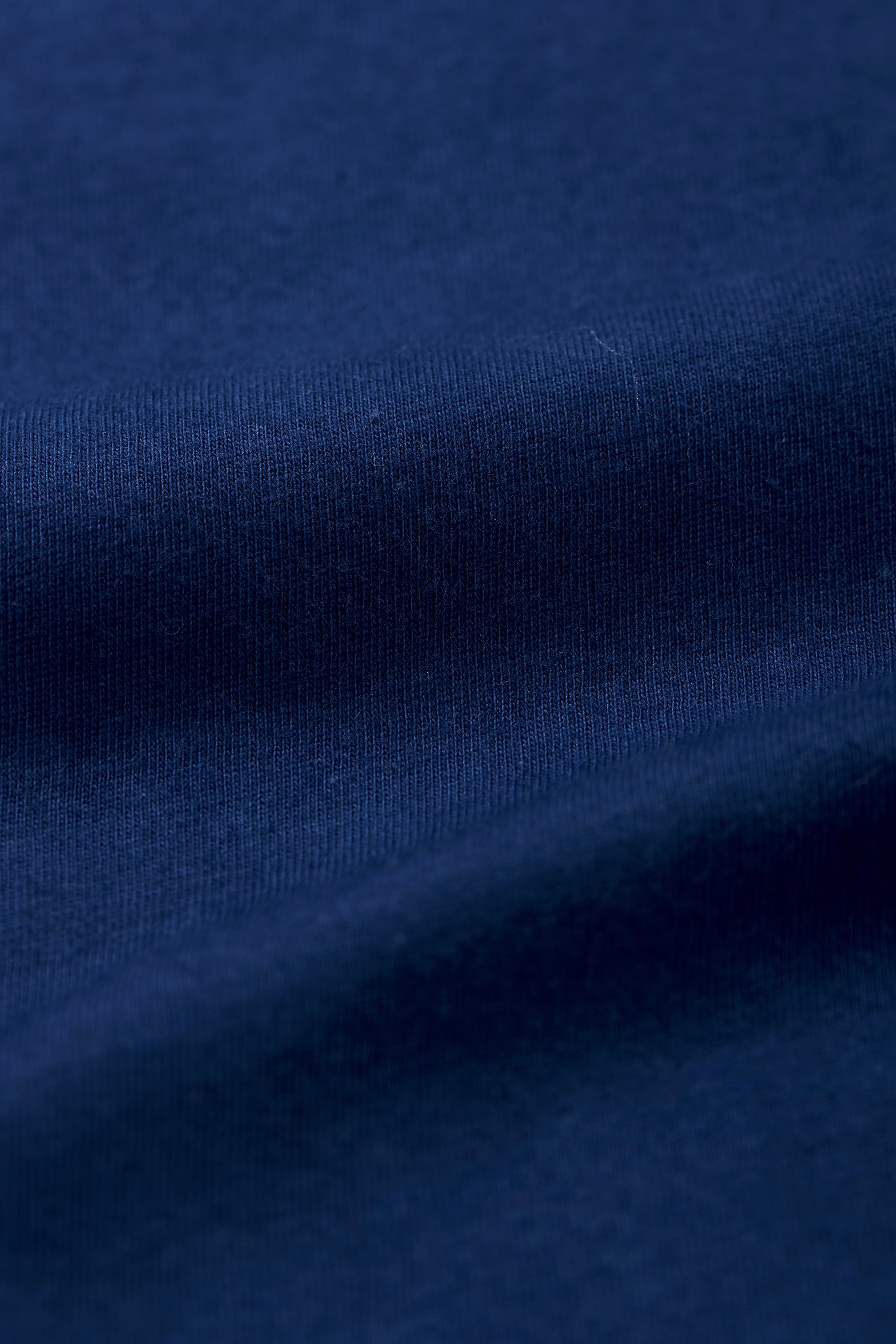 MEDIUM INDIGO FINE COTTON T-SHIRT