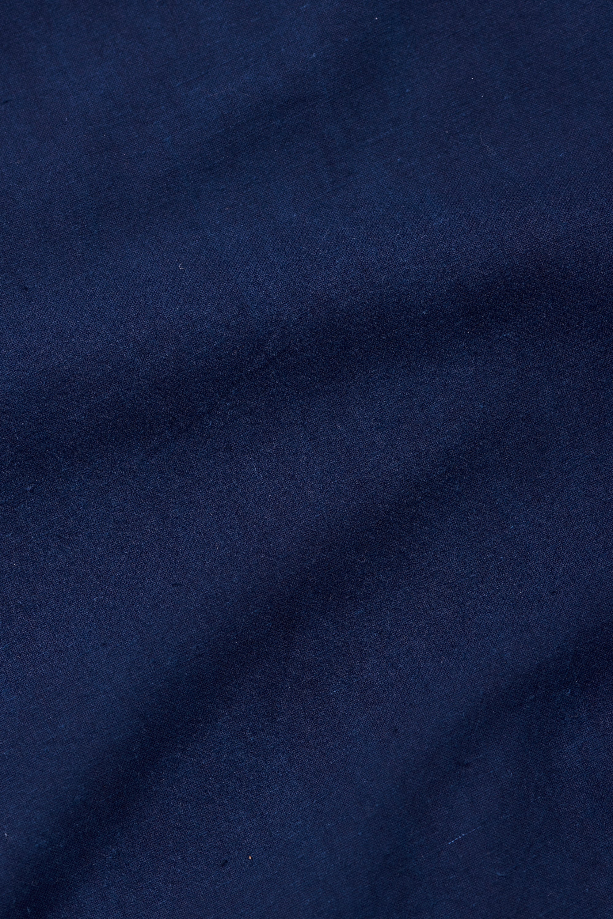 Indigo Band Collar Shirt