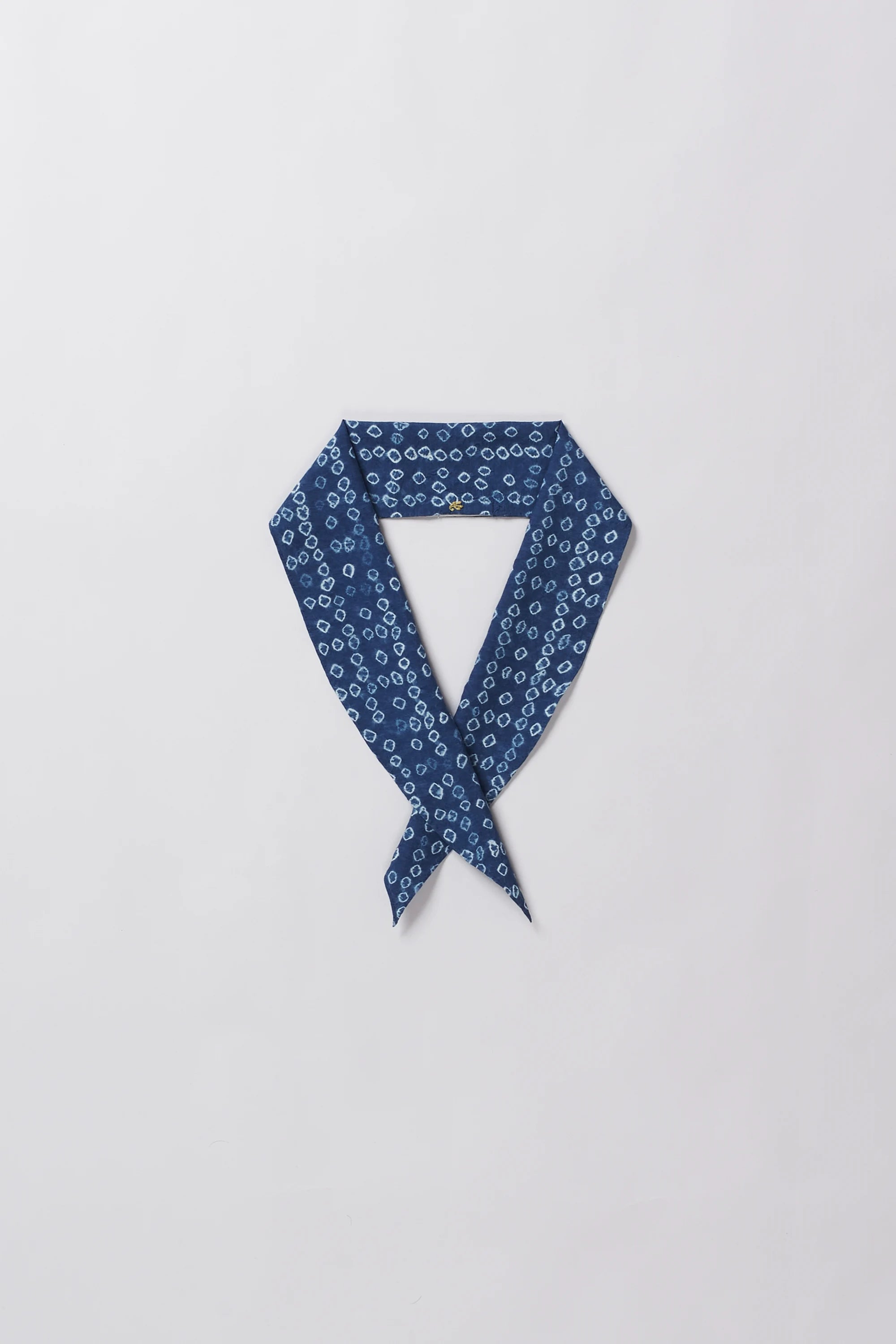 Silk Bandana with Bandhani