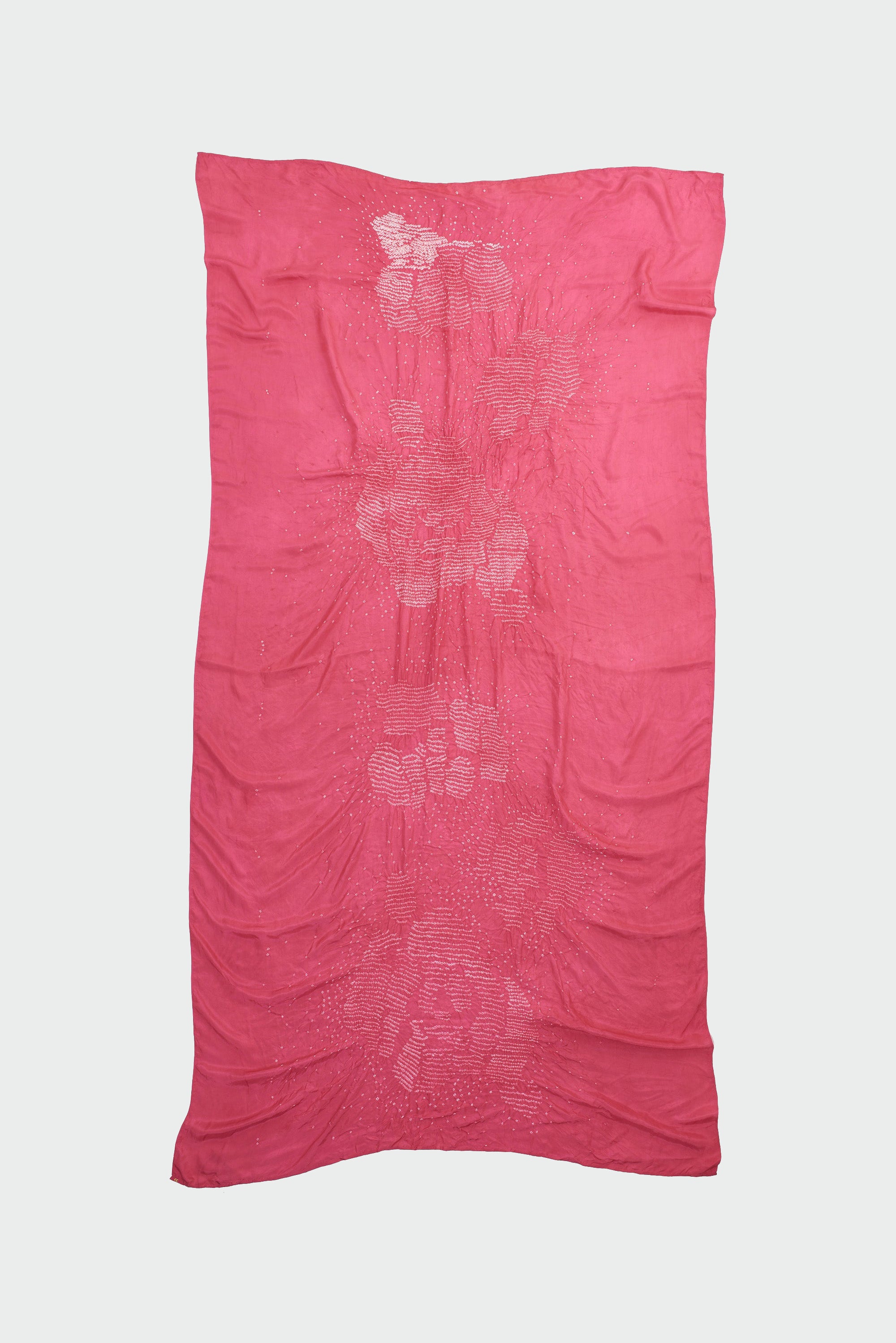 PINK WOOD SILK SHAWL