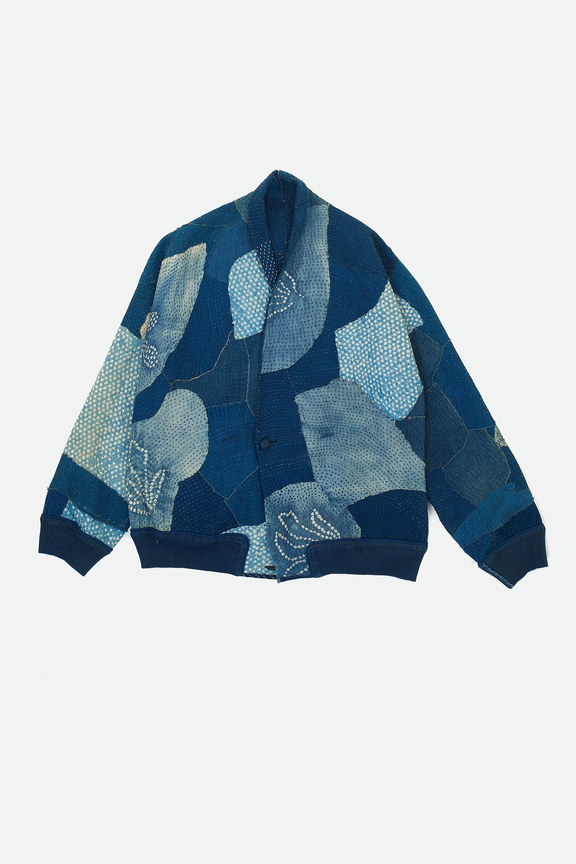 REVERSIBLE PATCHWORK JACKET