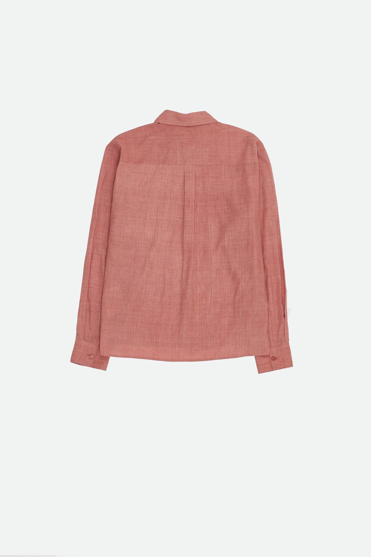 Organic Cotton Shirt in Chalk Pink
