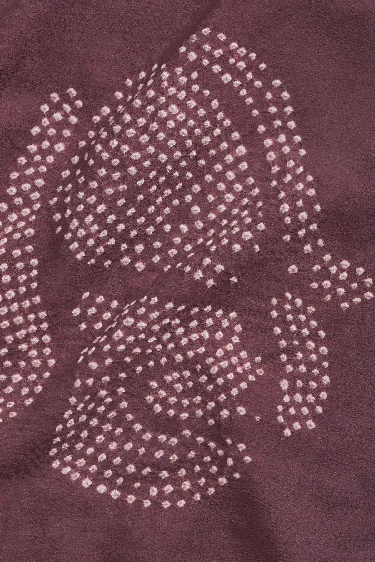 Purple Red Bandhani Top