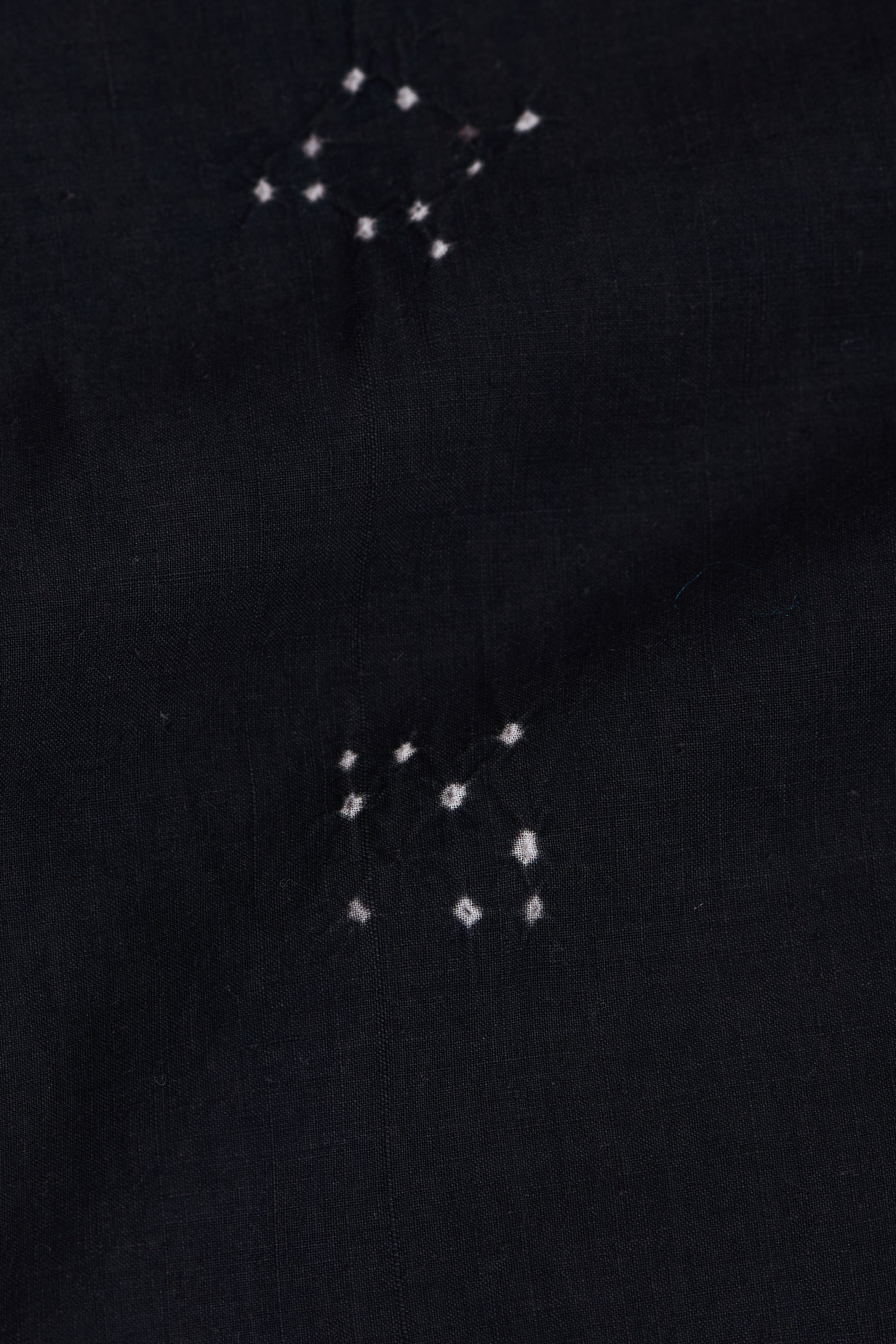 Bandhani String Pants in Black