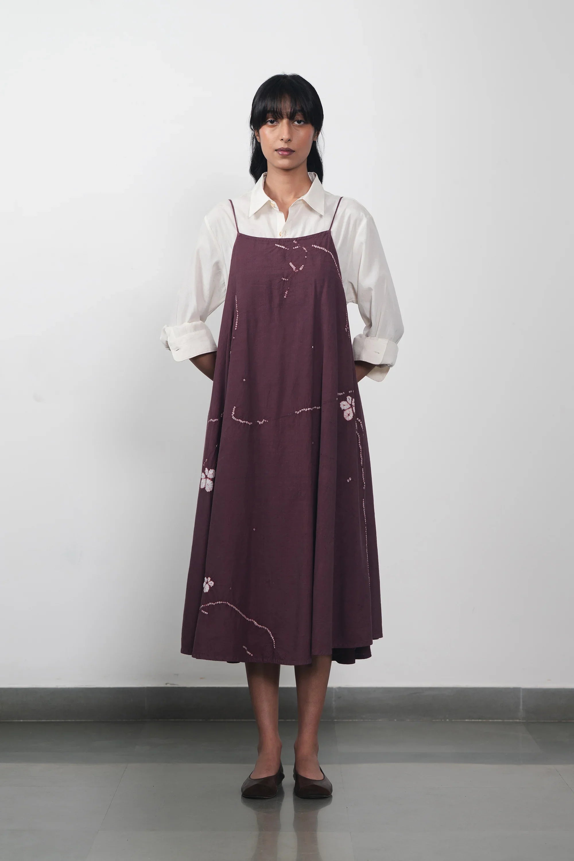 Bandhani Strappy Dress