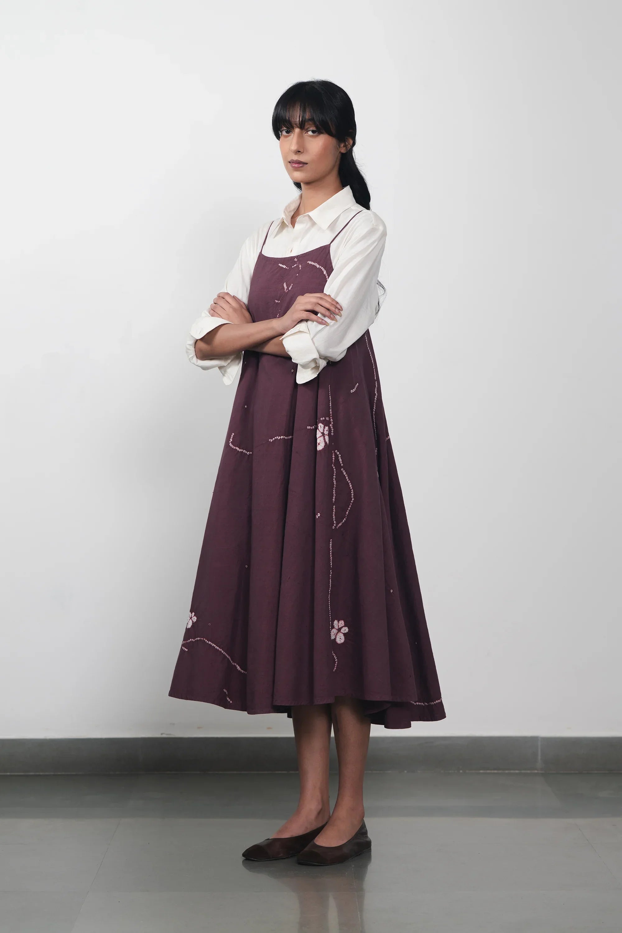 Bandhani Strappy Dress