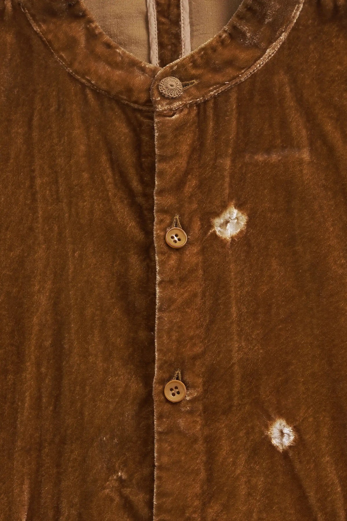 Velvet Macca Shirt in Filter Coffee