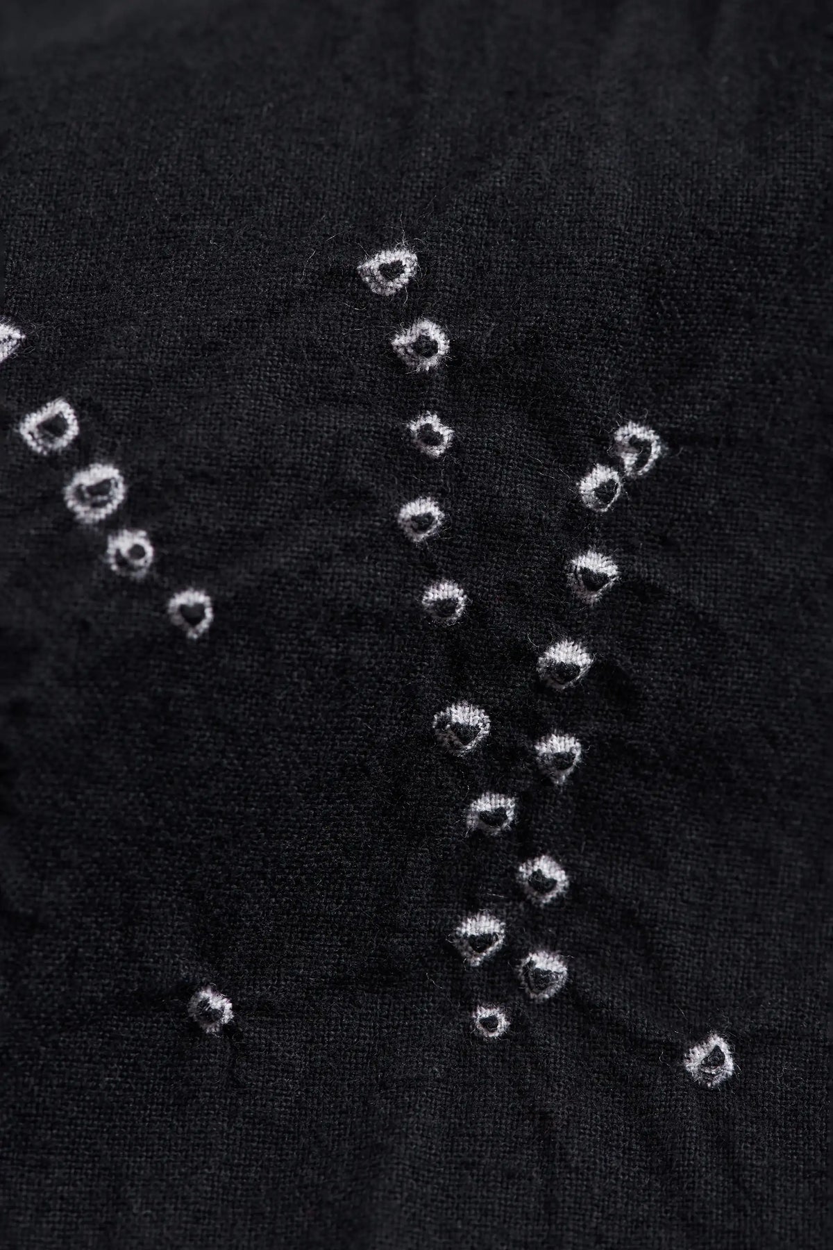 Close up fabric.