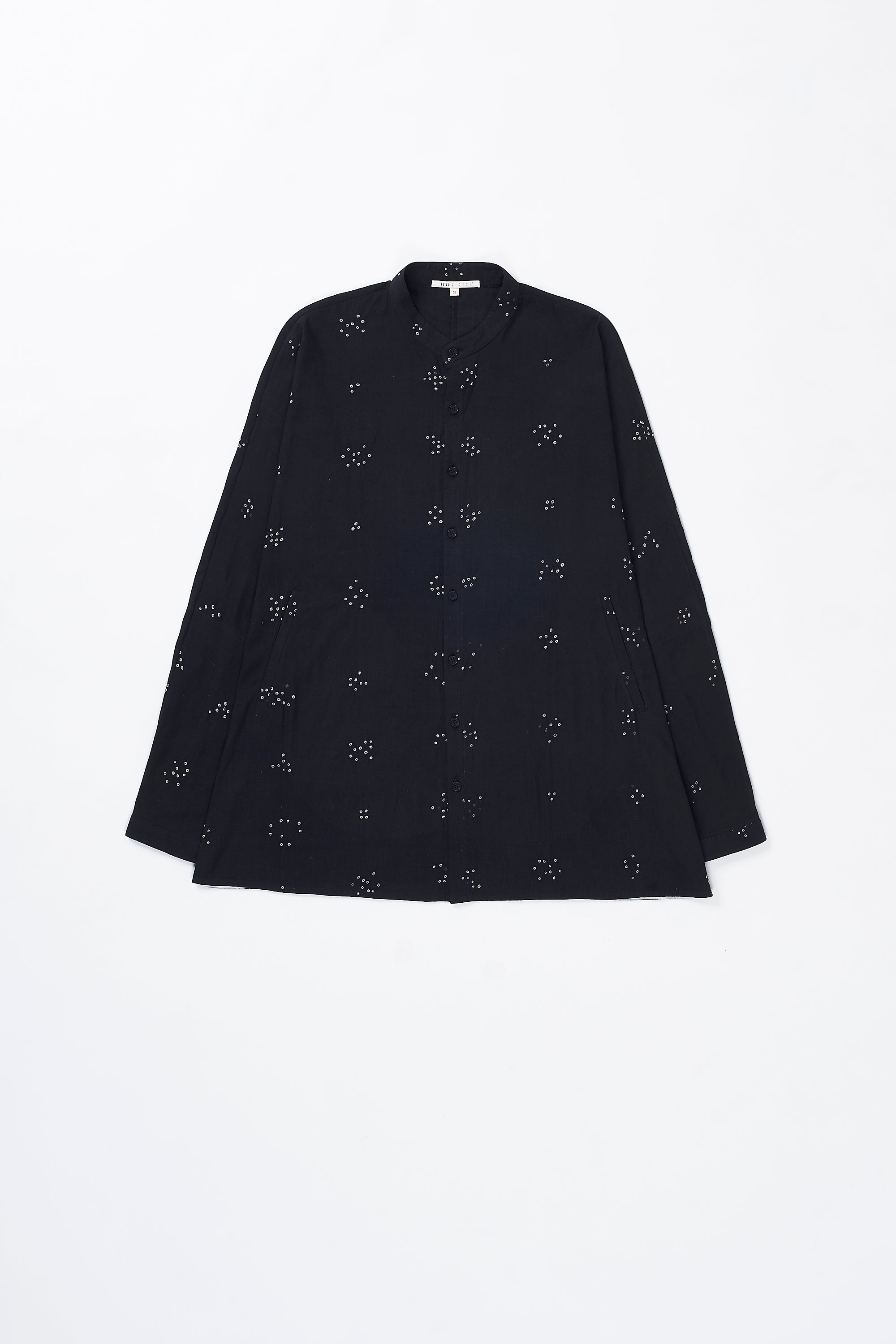 BLACK FULL SLEEVE MENS SHIRT