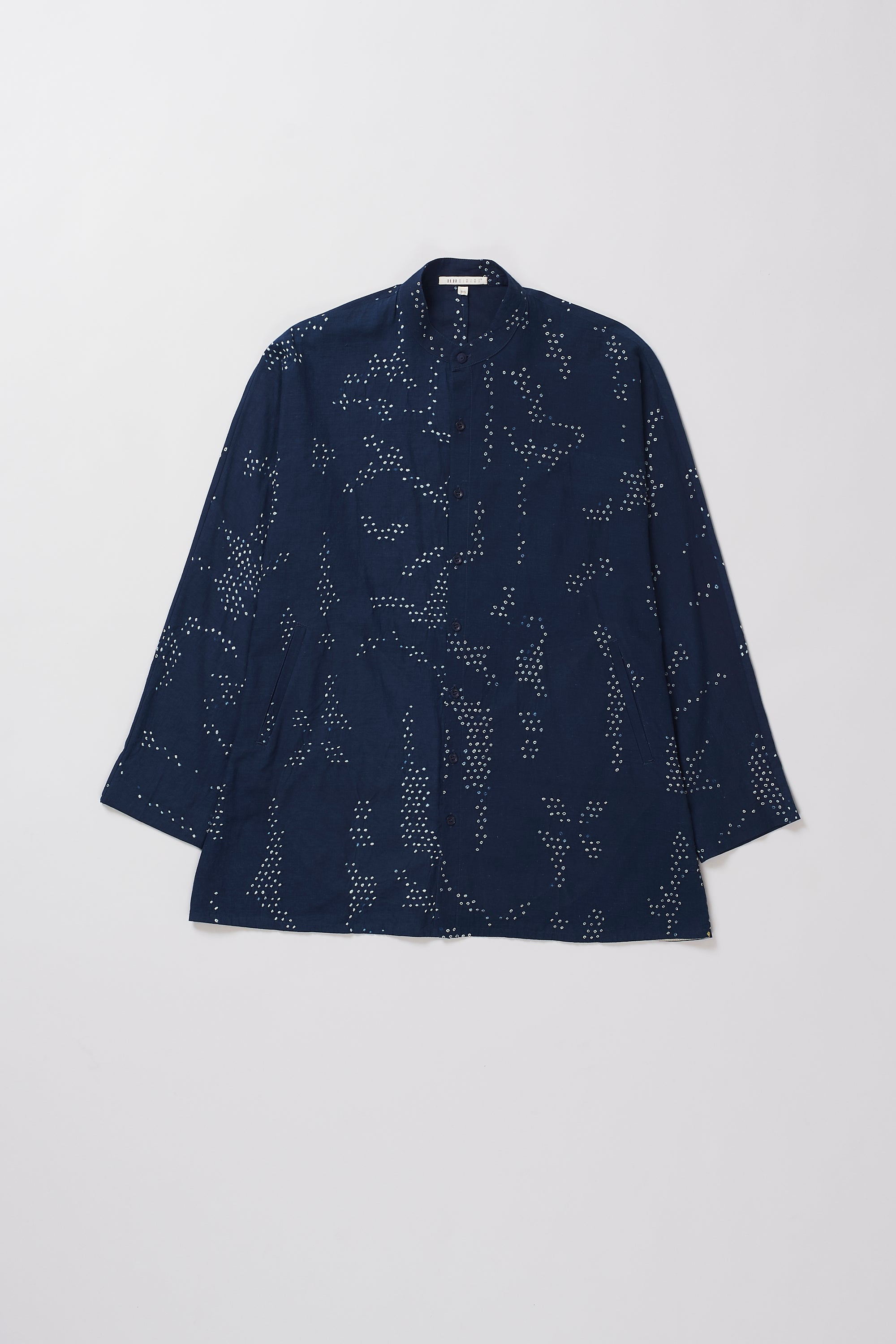 INDIGO BANDHANI SHIRT