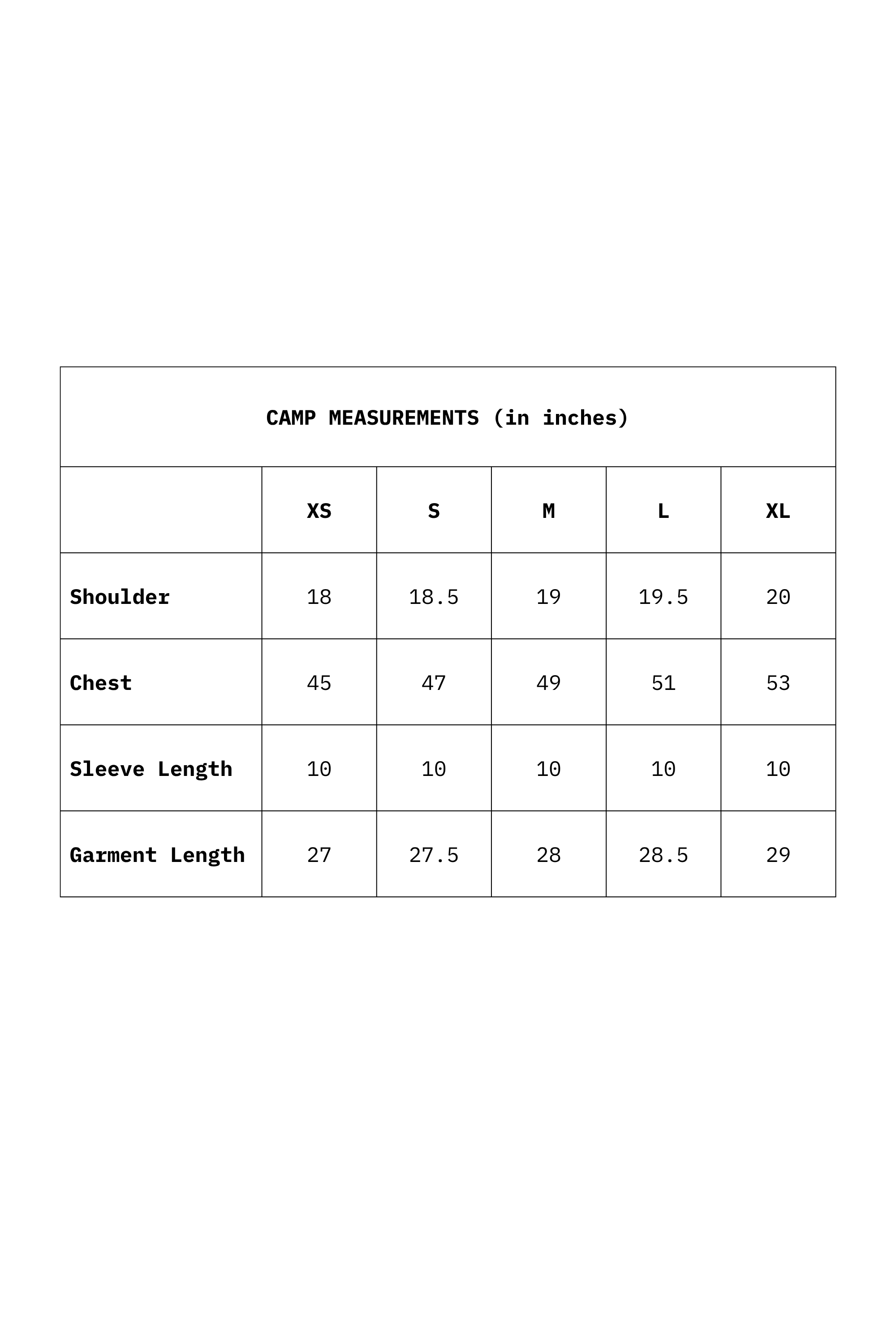 Black Camp Collar Shirt