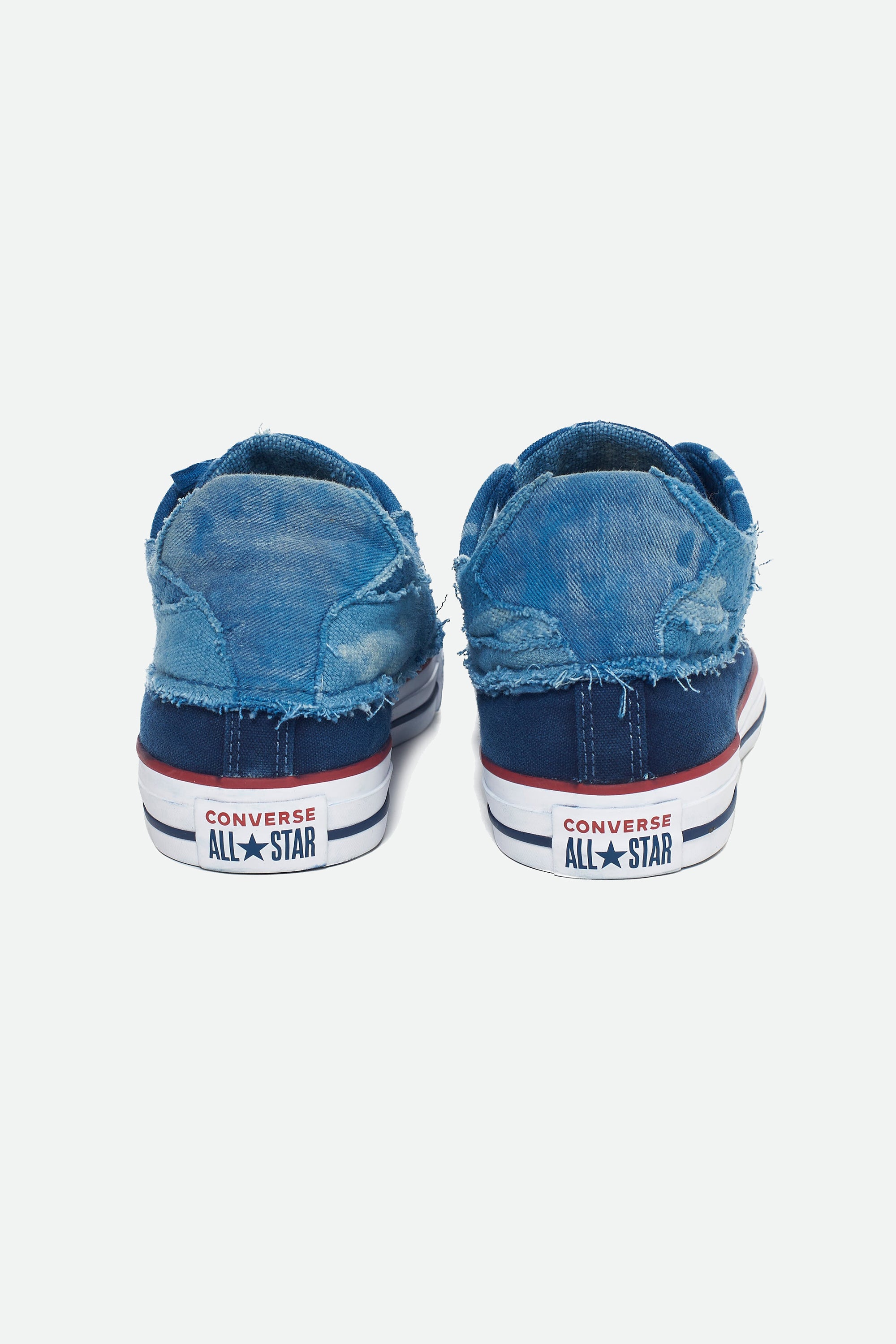 INDIGO ONE OF A KIND HANDMADE CONVERSE SHOES