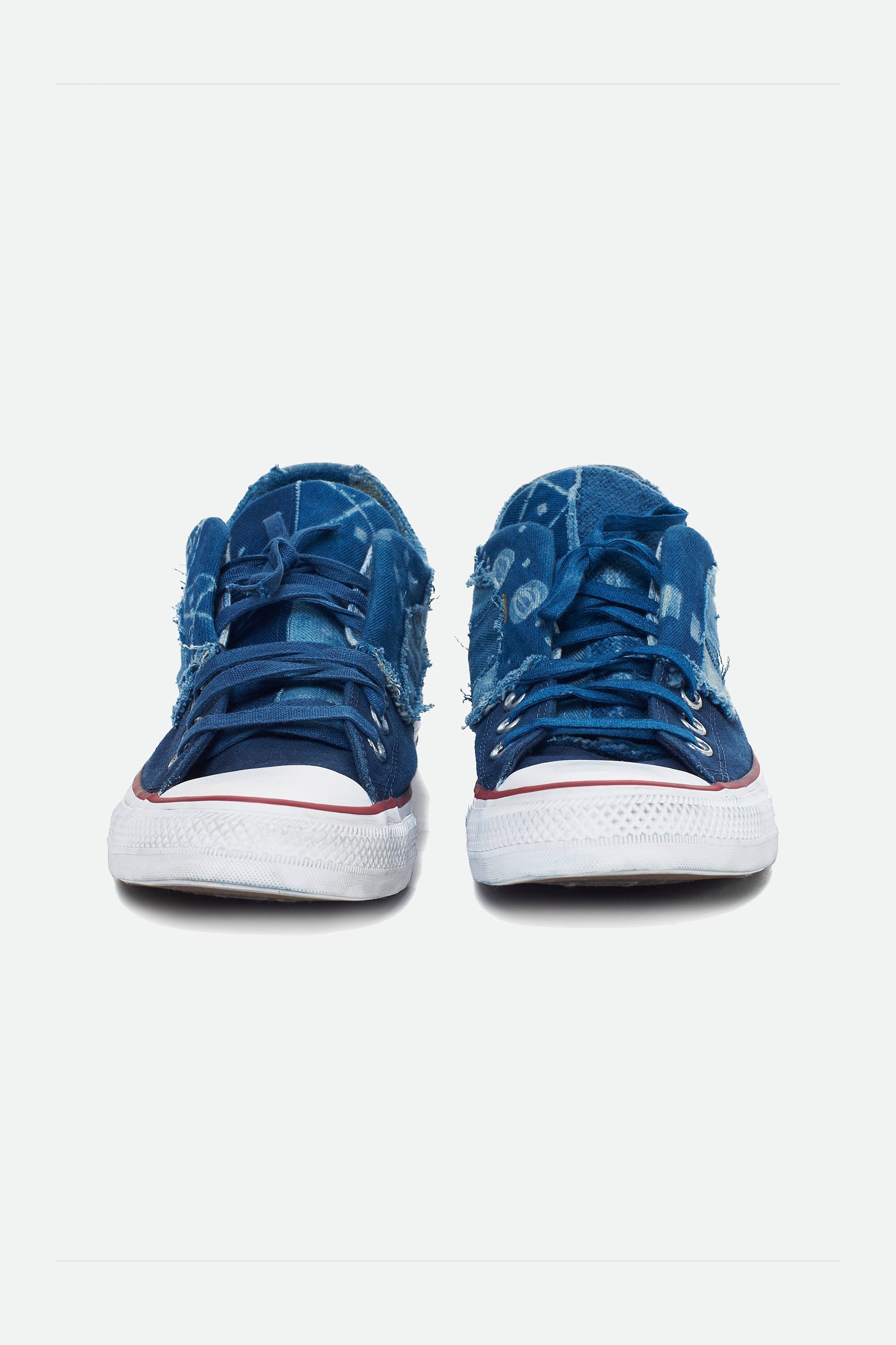 INDIGO ONE OF A KIND HANDMADE CONVERSE SHOES