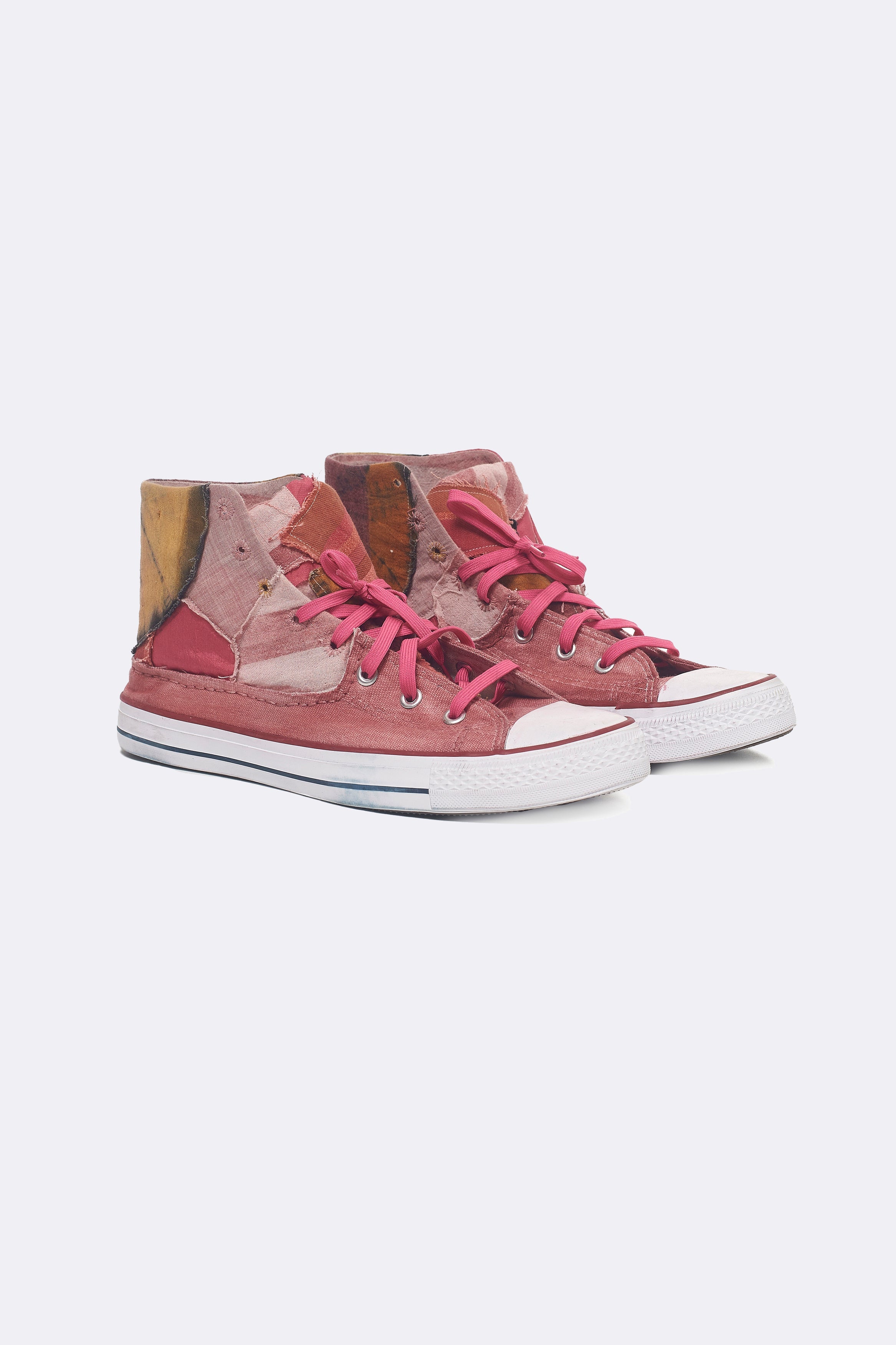 Chalk Pink One Of A Kind Handmade Converse Shoes