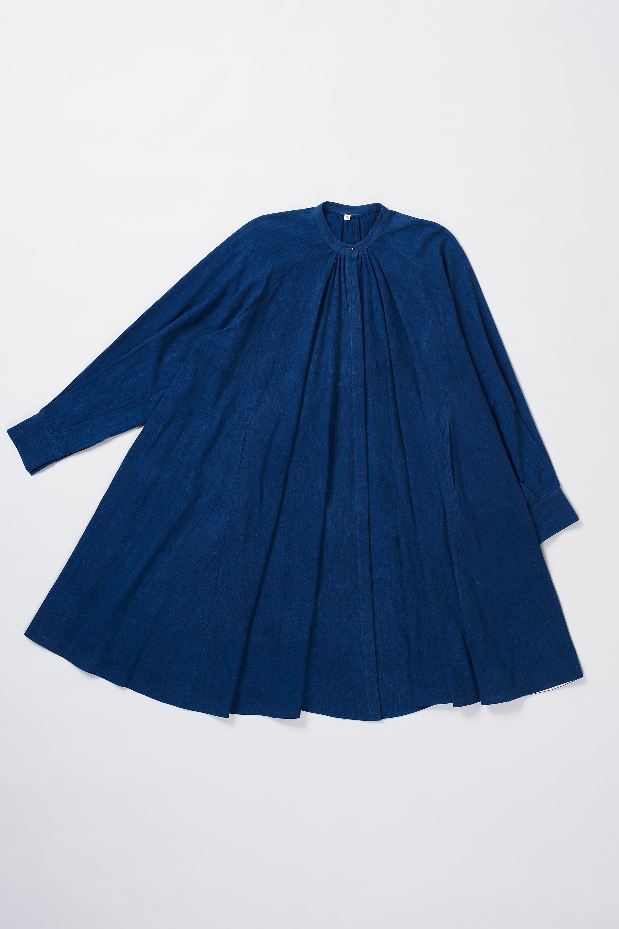 MEDIUM INDIGO FINE COTTON DRESS