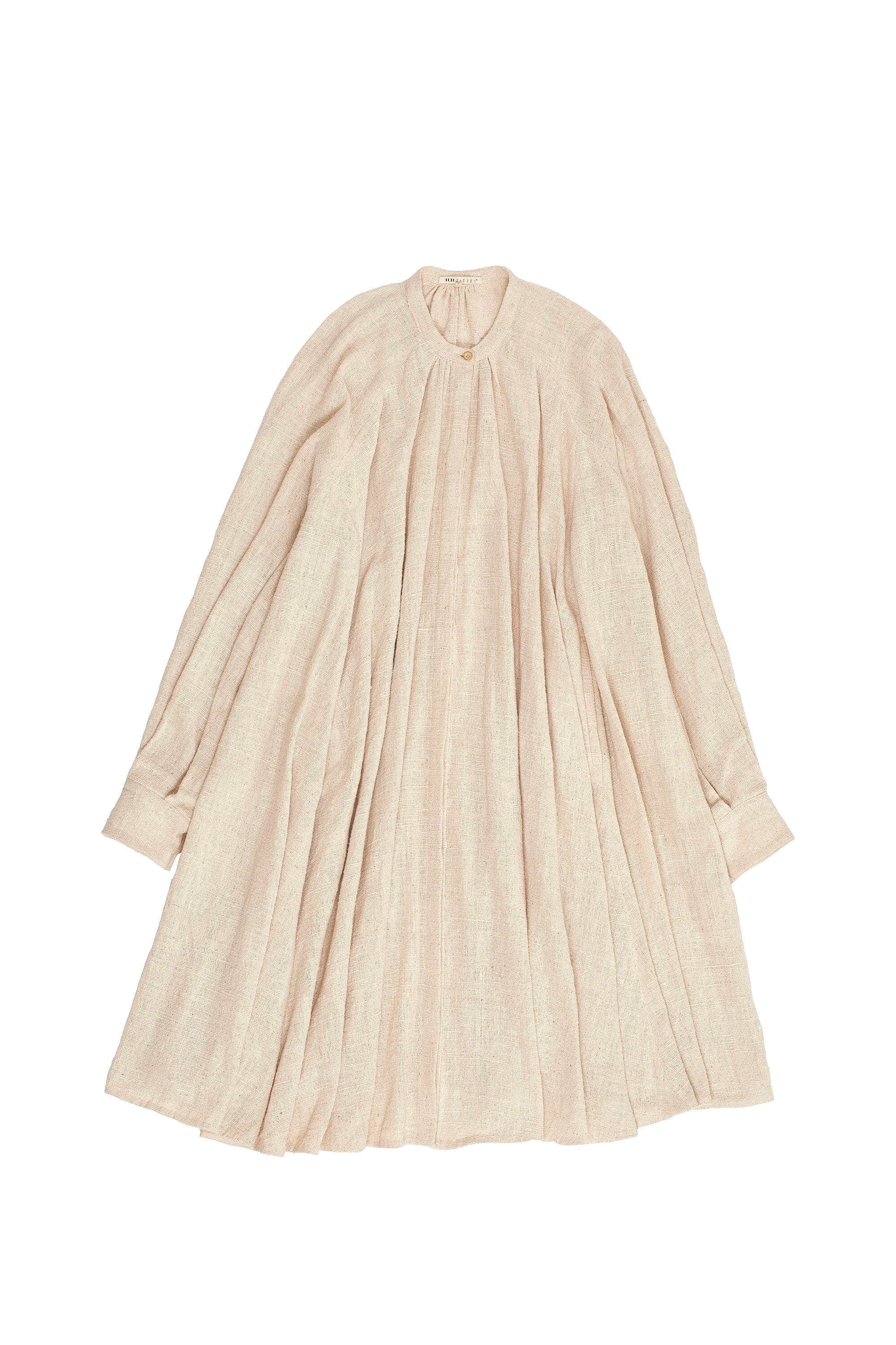 UNDYED ORGANIC COTTON DANCER'S ROBE DRESS