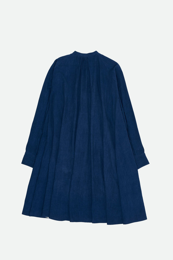 MEDIUM INDIGO FINE COTTON DRESS