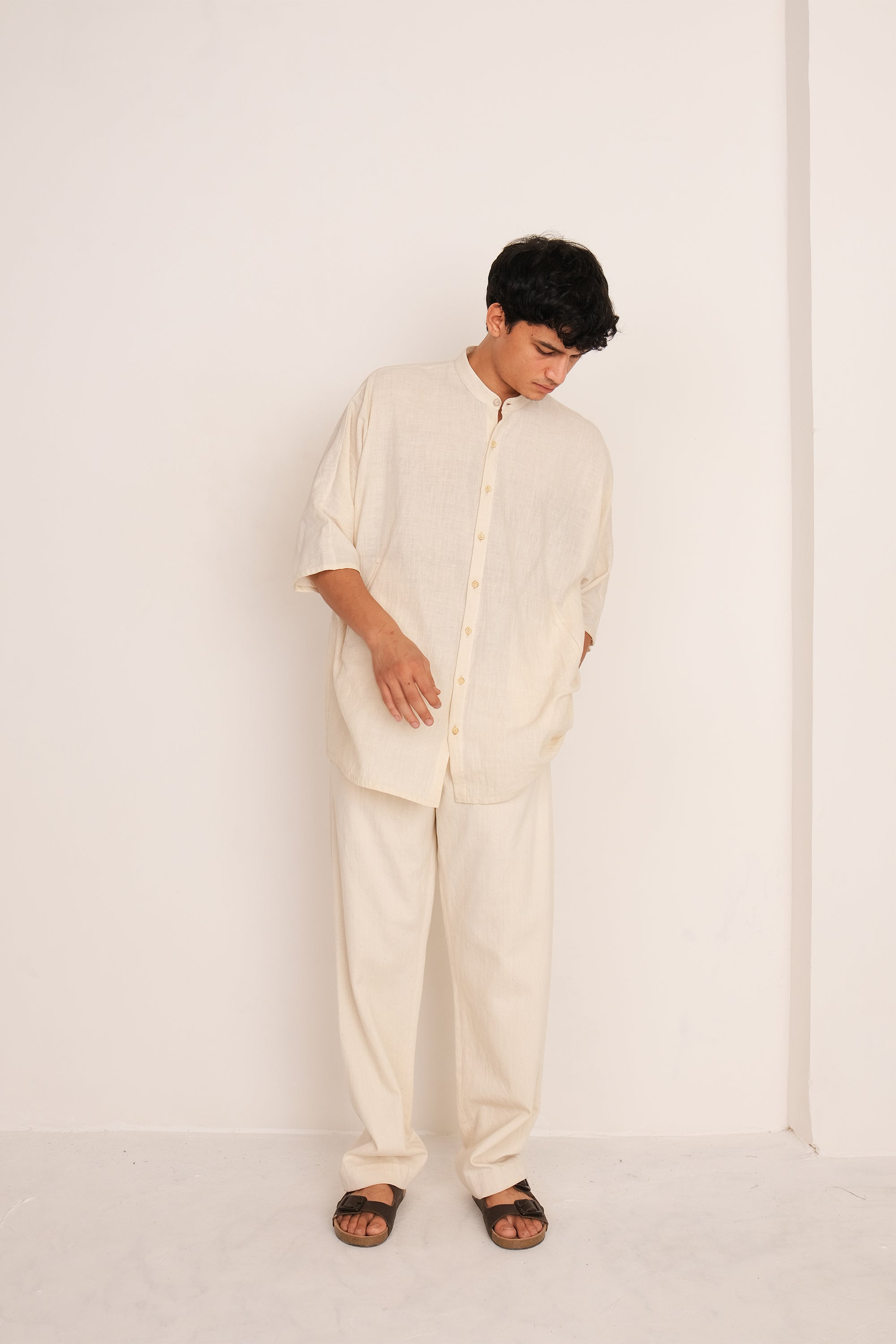 Basic Shirt Unbleached Organic Cotton