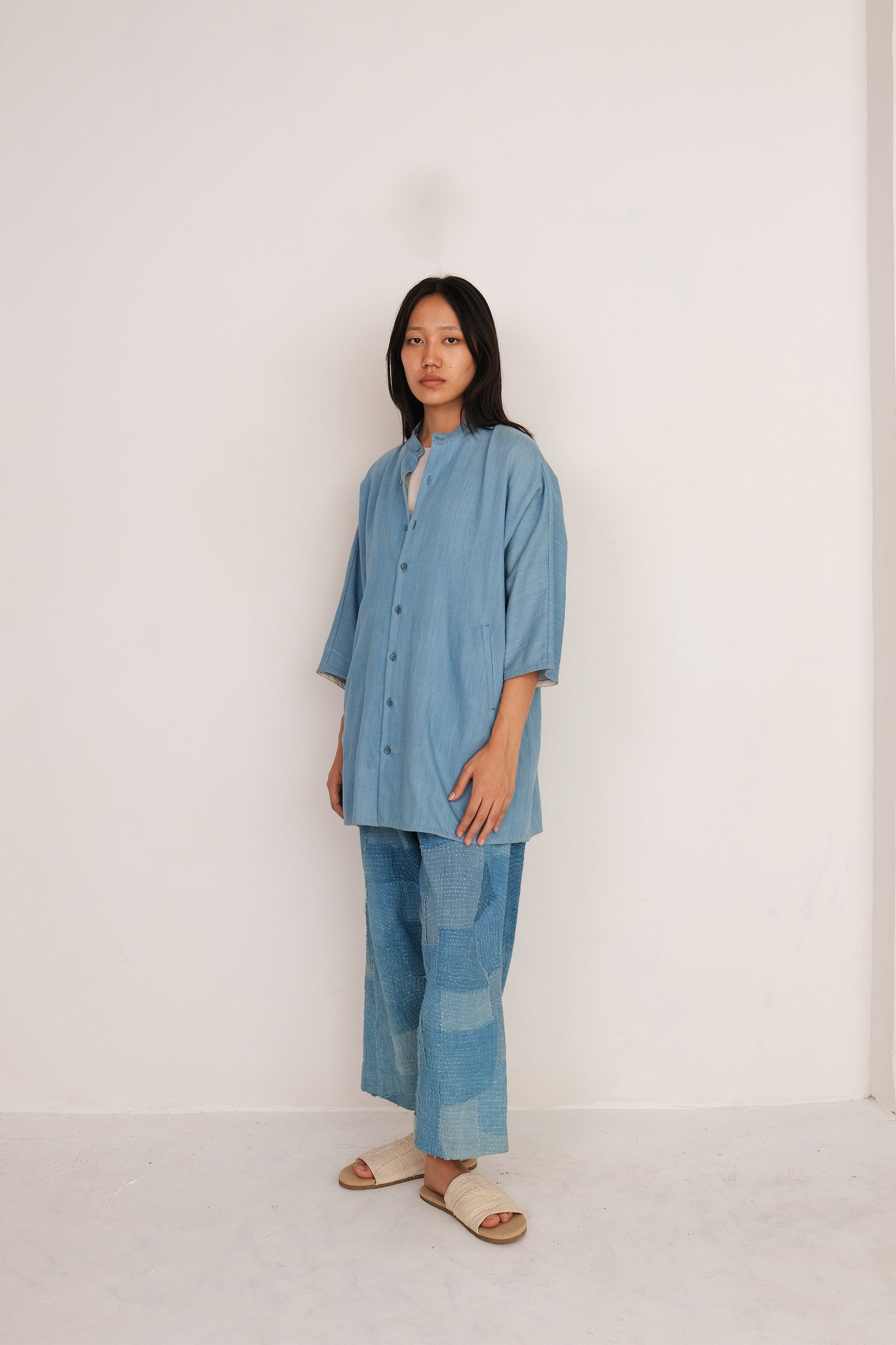 LIGHT WEIGHT DENIM UNISEX SHIRT