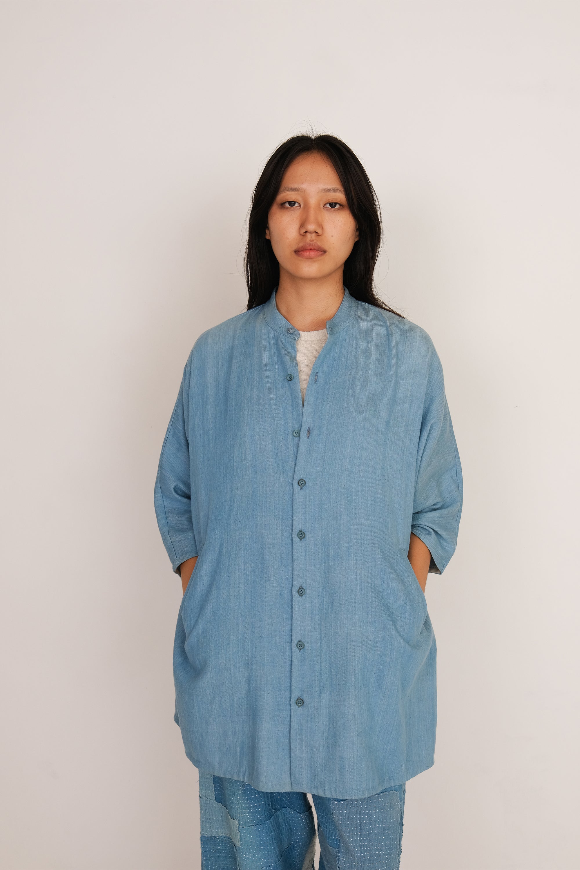 LIGHT WEIGHT DENIM UNISEX SHIRT