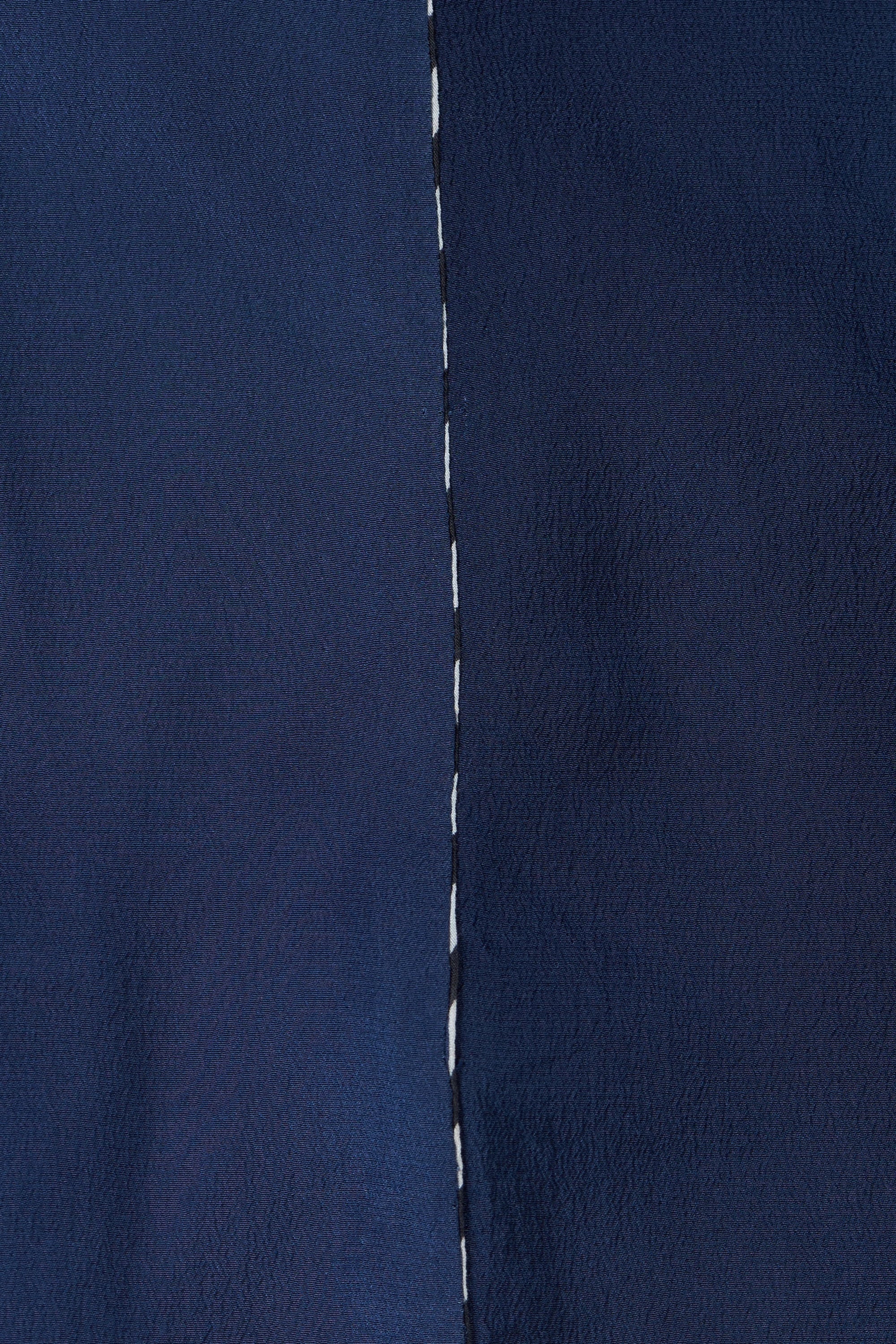 Violin Drape Dress Made In Silk with Bandhani