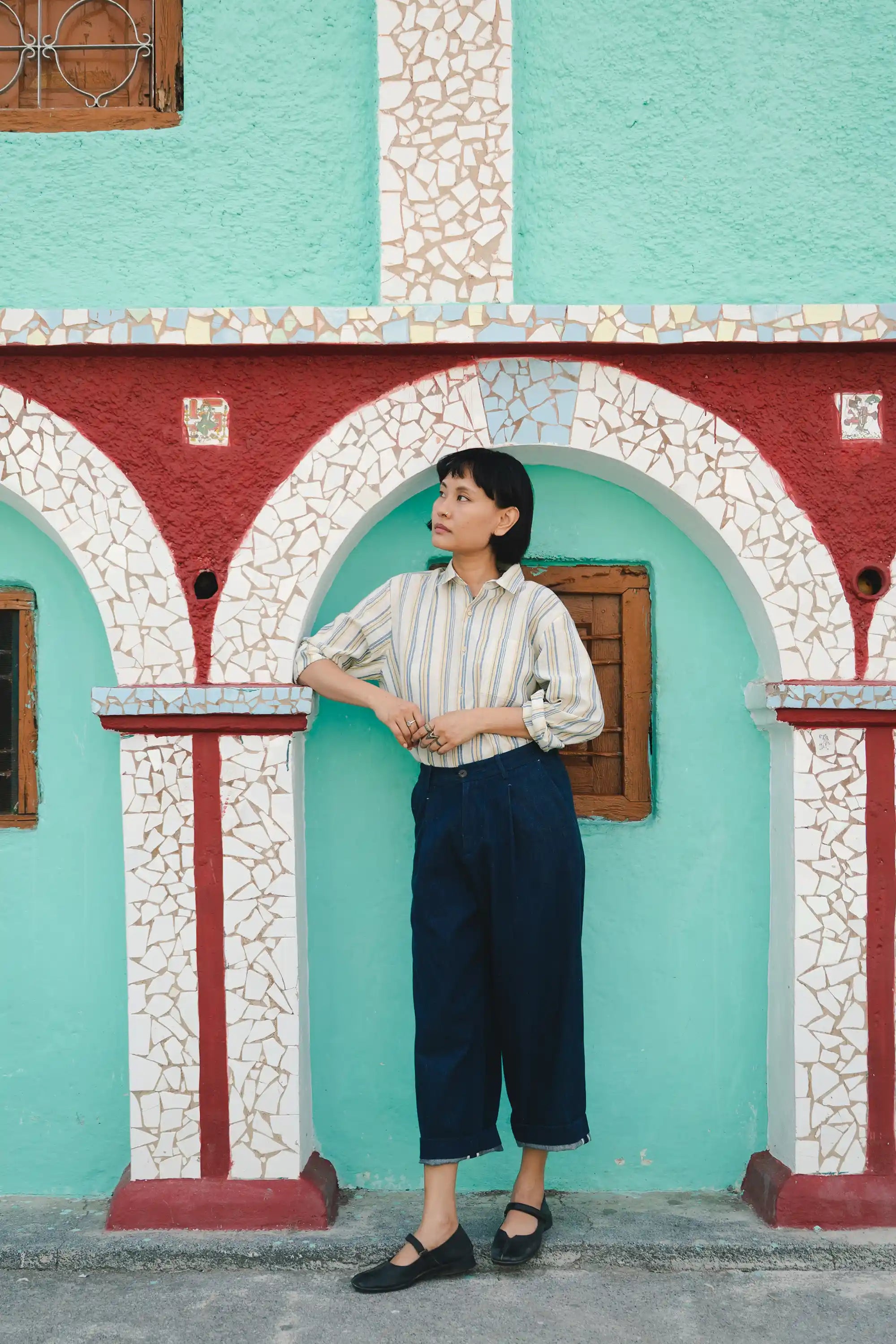 Indigo Pant Made in Kala Cotton