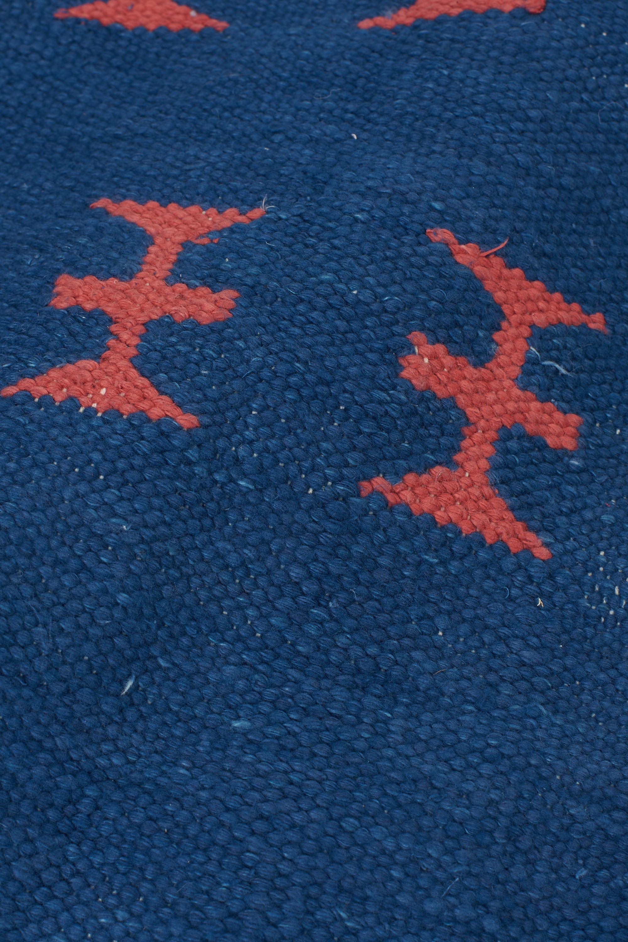 Multi Color 100% Organic Cotton Crafted Rug