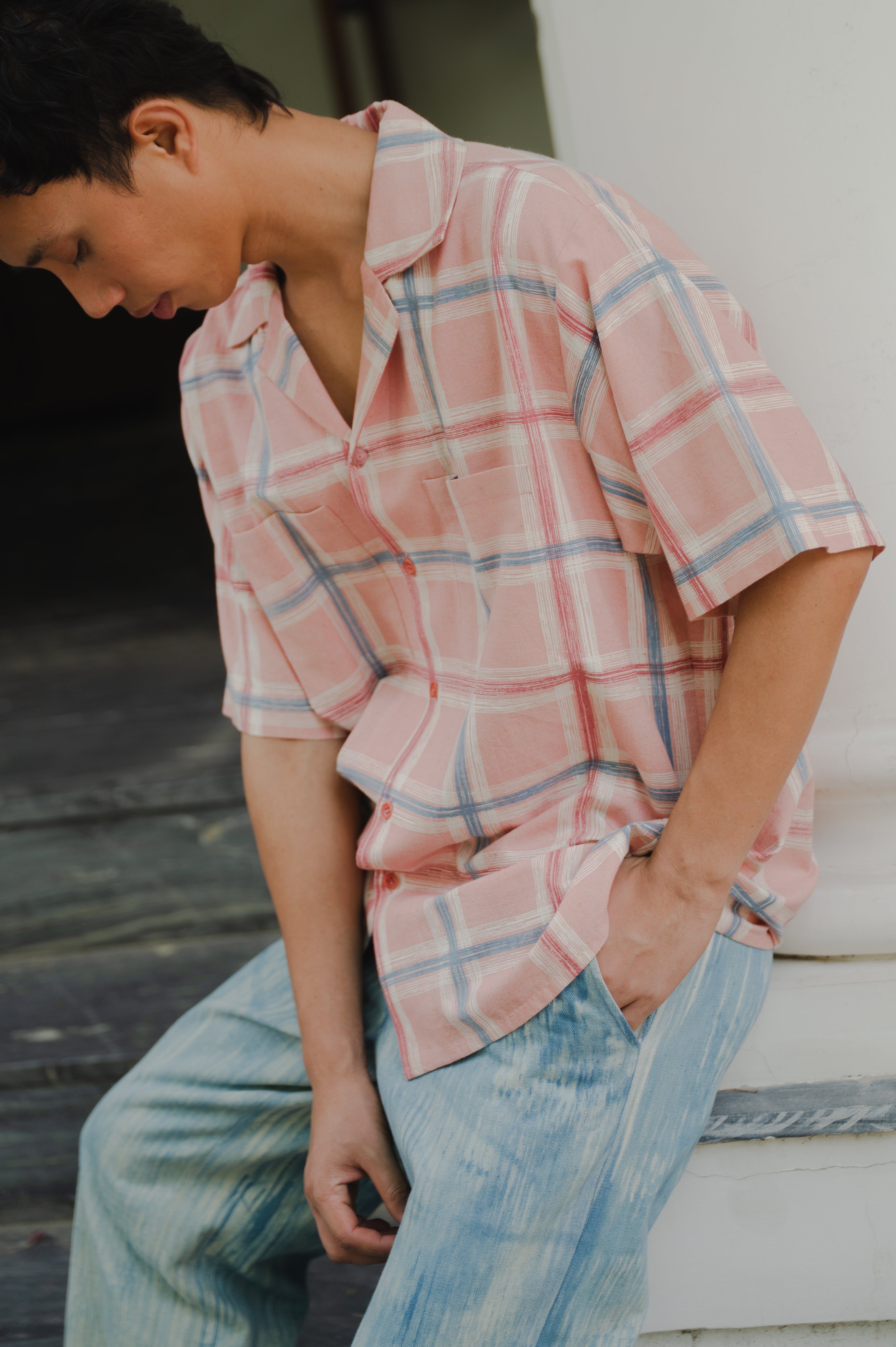 MULTICOLOURED CHECKED SHIRTS