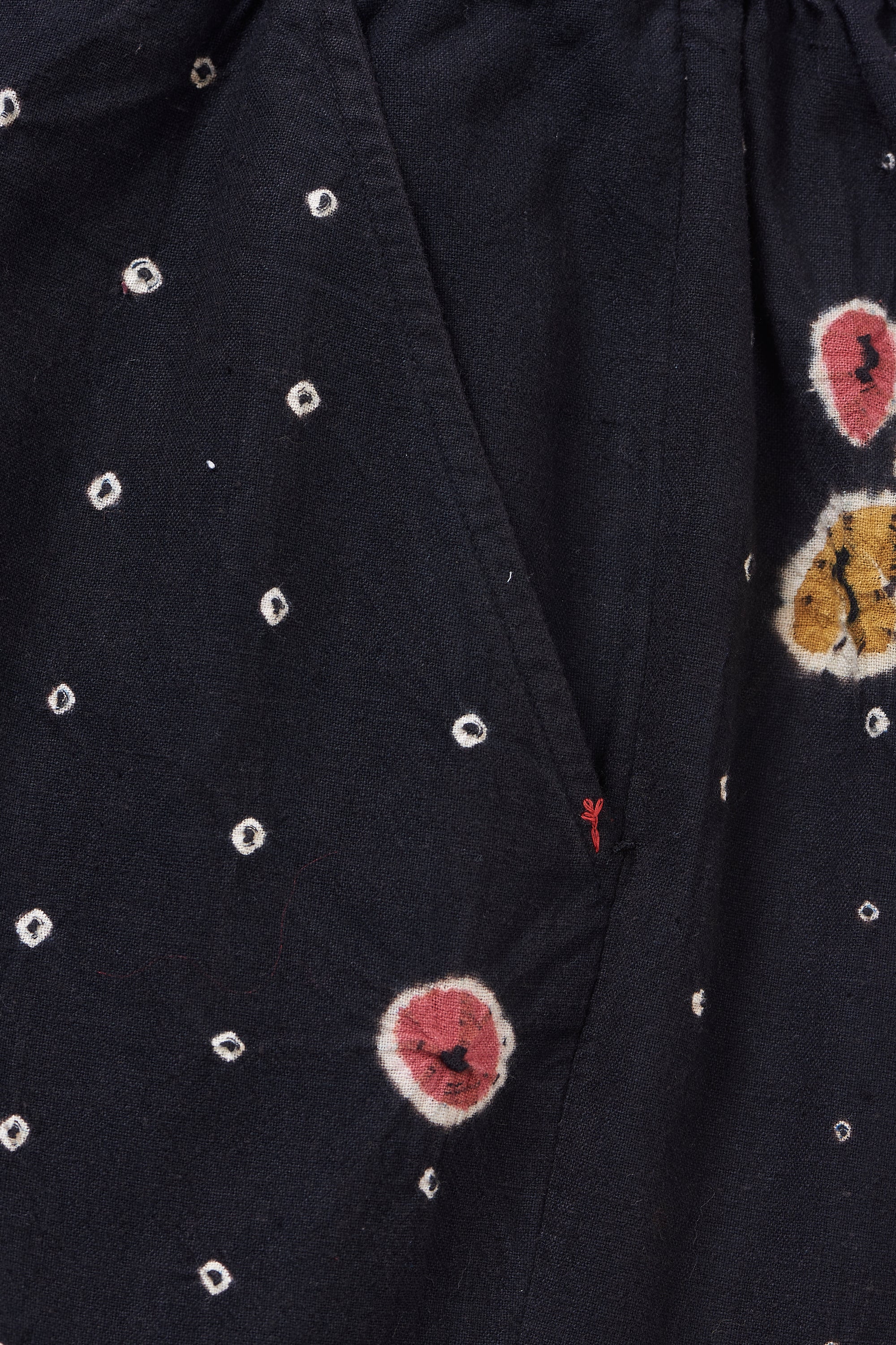 Shibori Shorts in Black