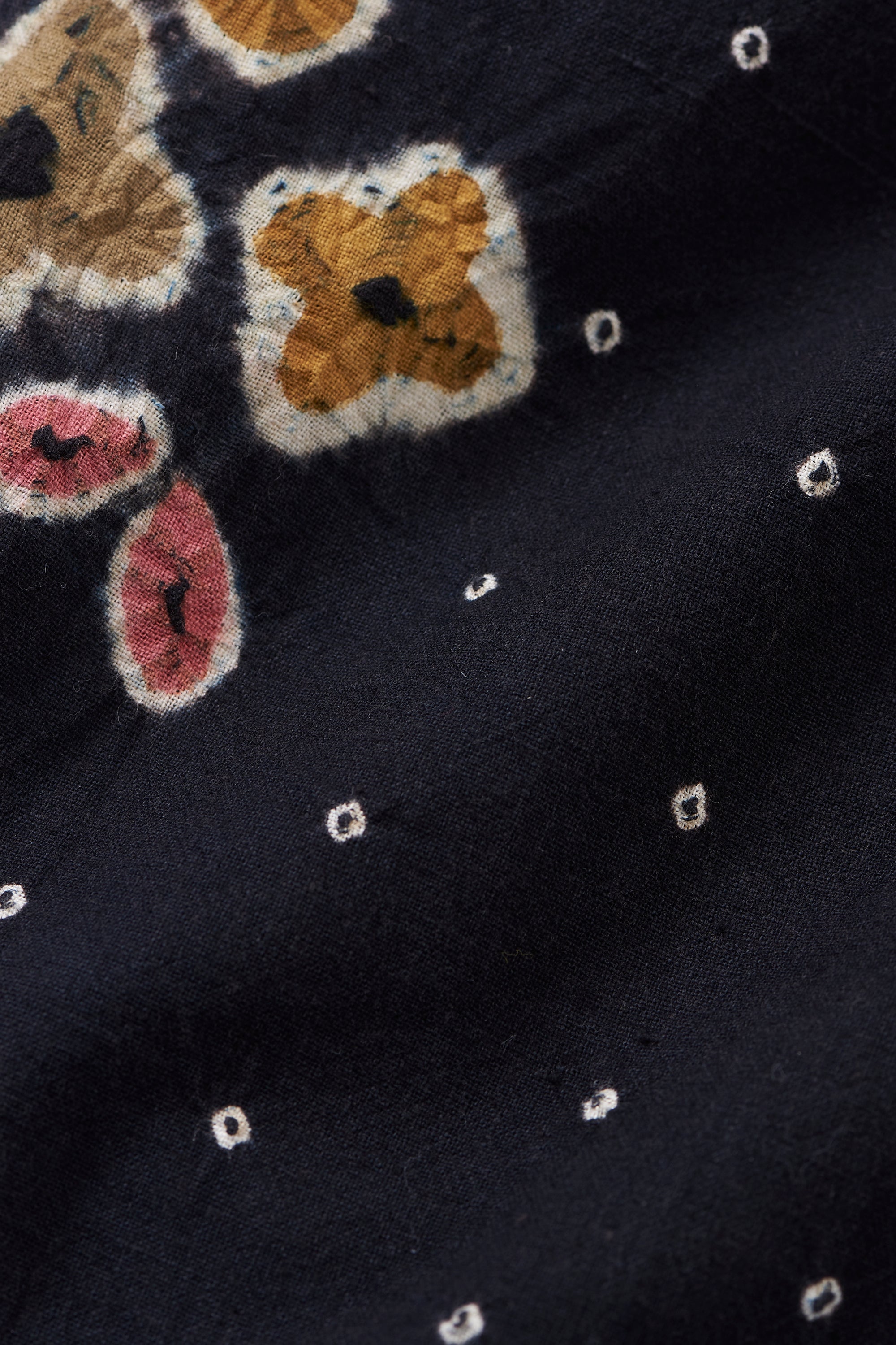 Shibori Shorts in Black