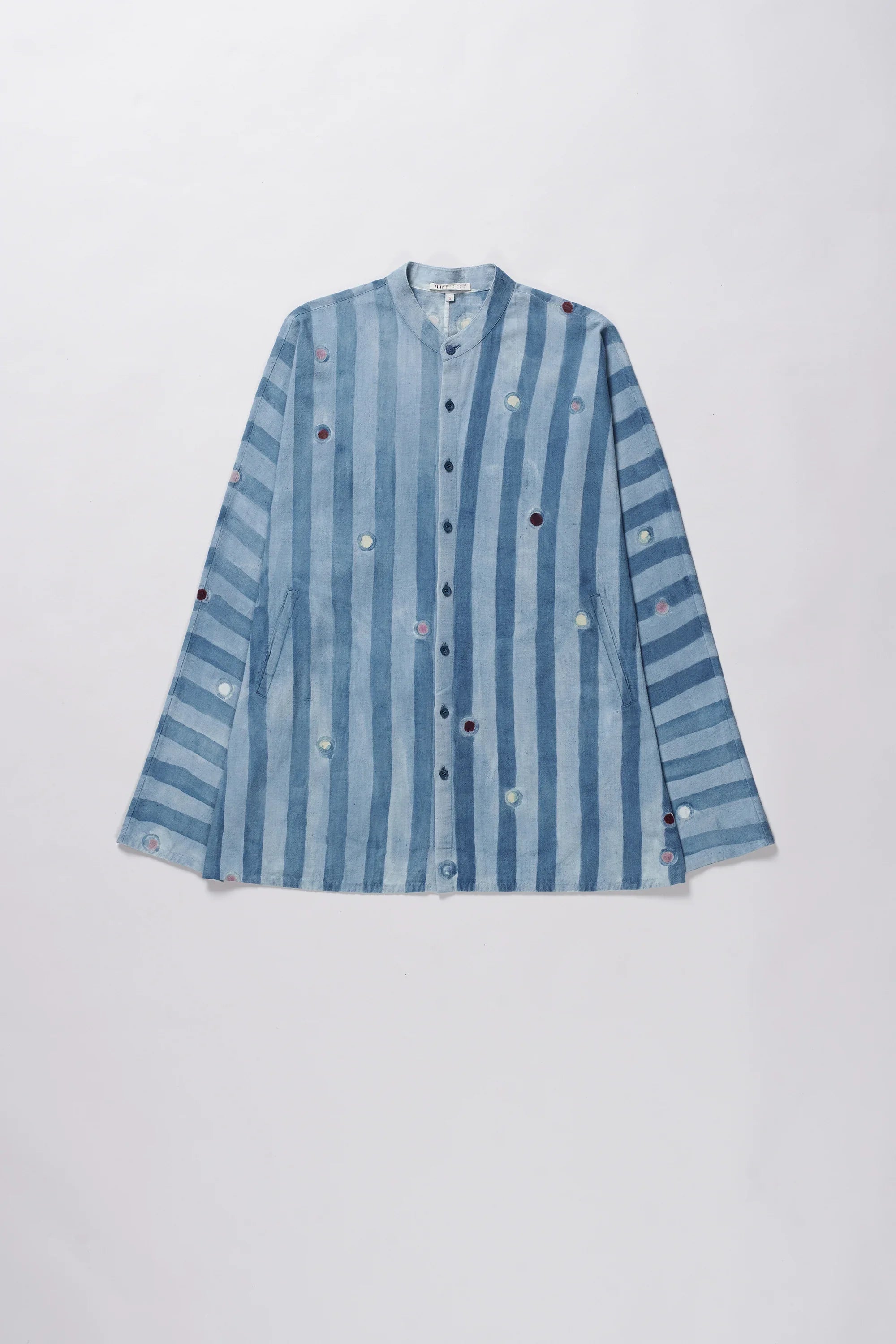 Kimono Sleeve Shirt Light Indigo