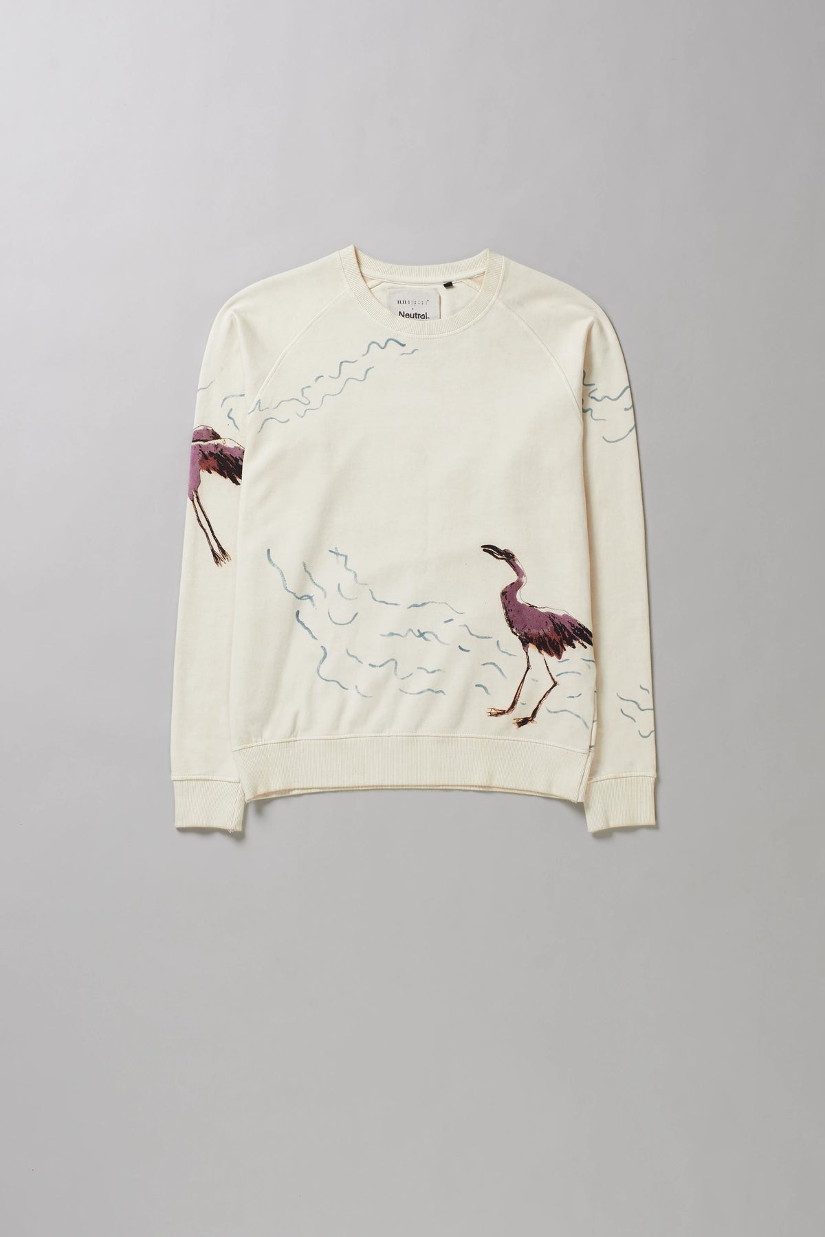 Ecru Organic Cotton Sweatshirt