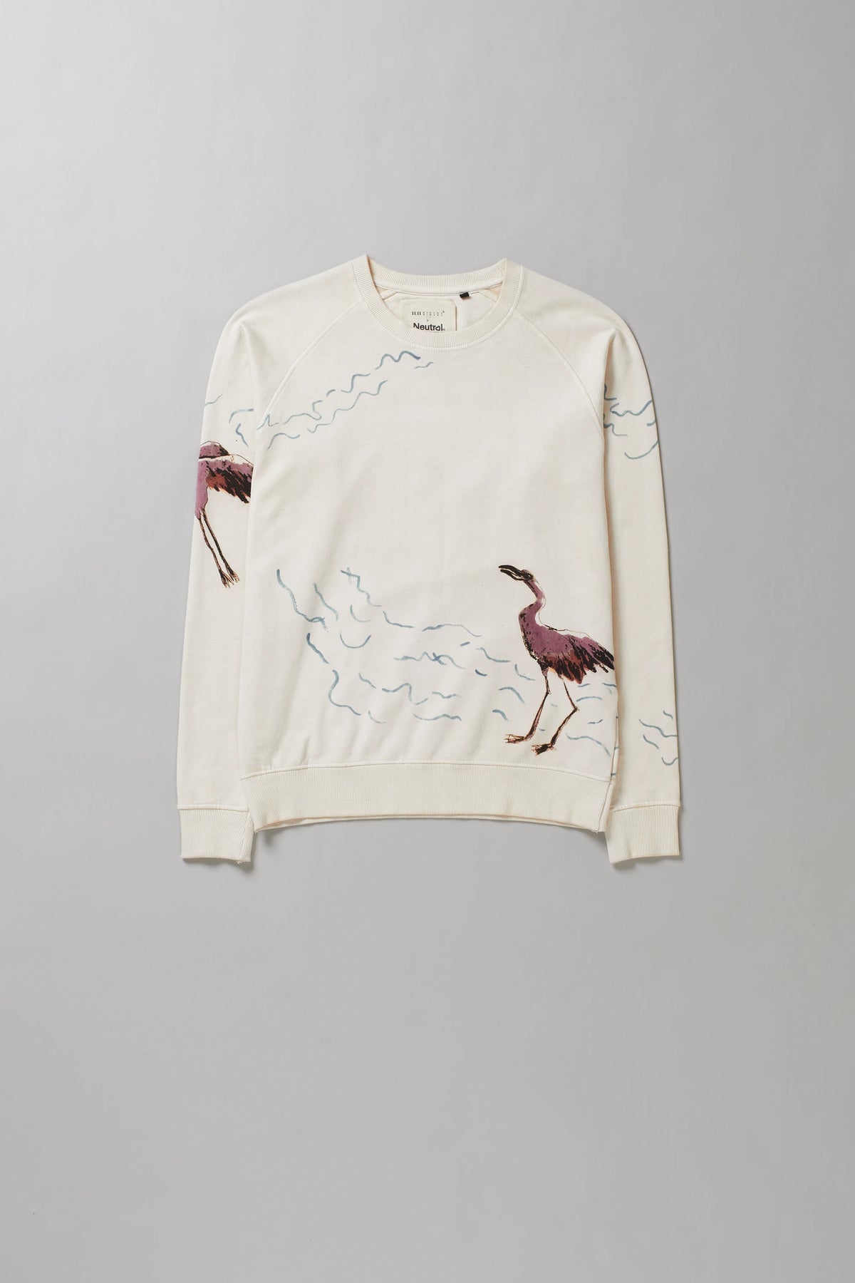 Ecru Organic Cotton Sweatshirt