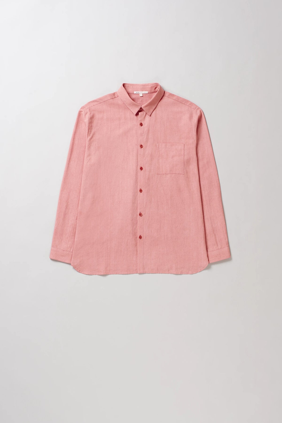 Handpainted Lovers Shirt in Chalk Pink