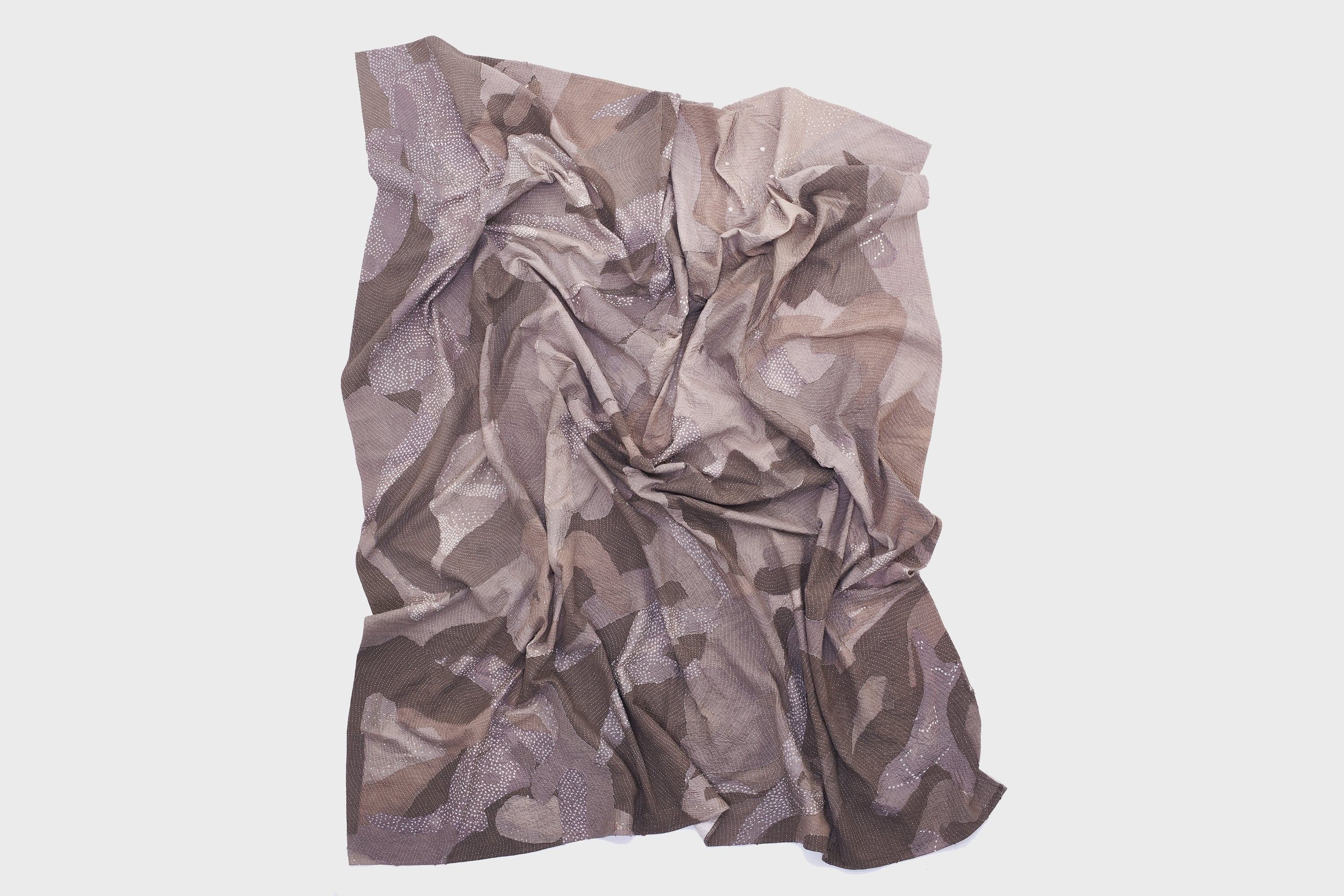 Hand Quilted Kantha Throw