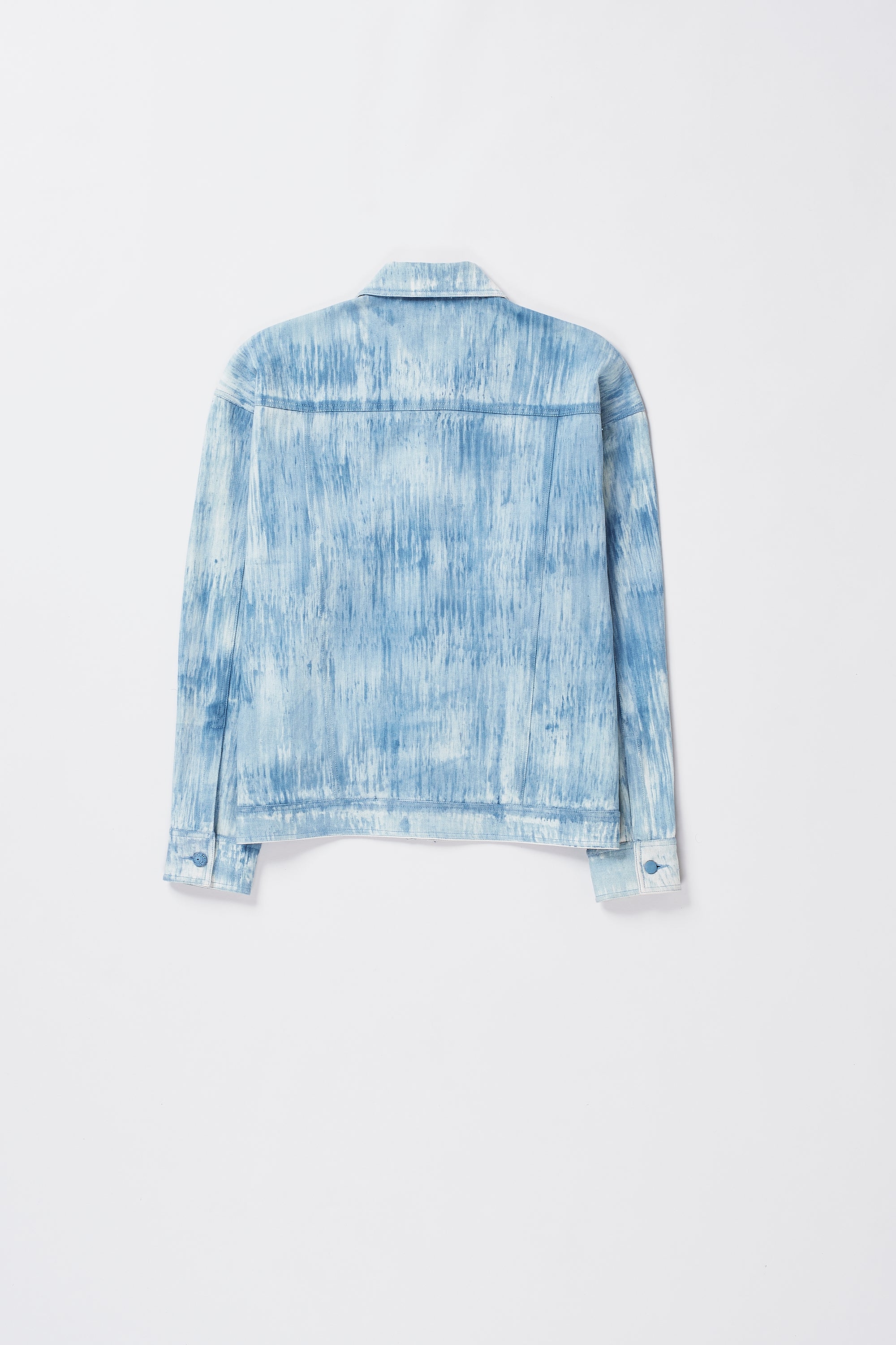 HAND-BRUSHED INDIGO JACKET