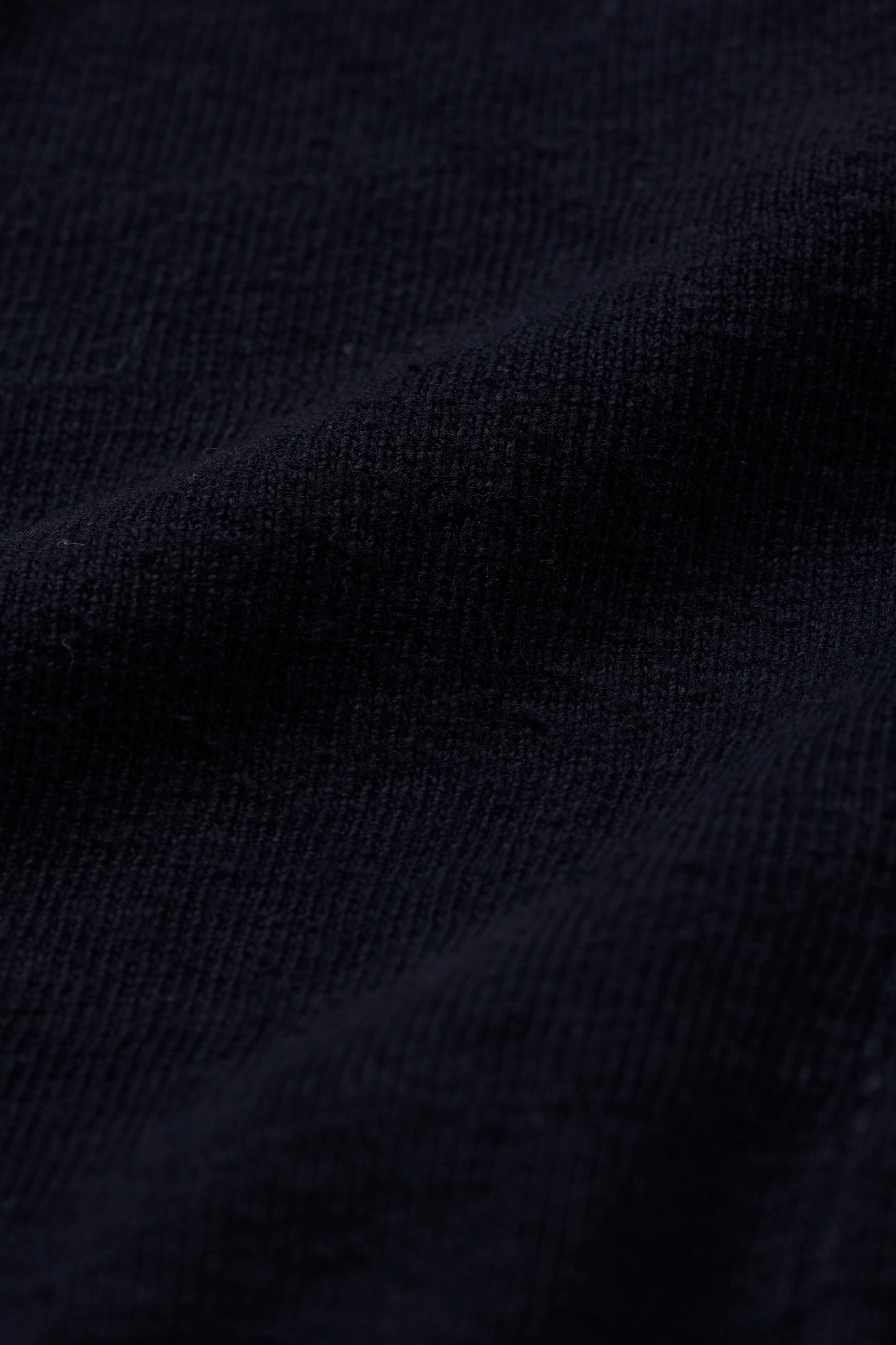 Black Solid Organic Heirloom Cotton T-Shirt