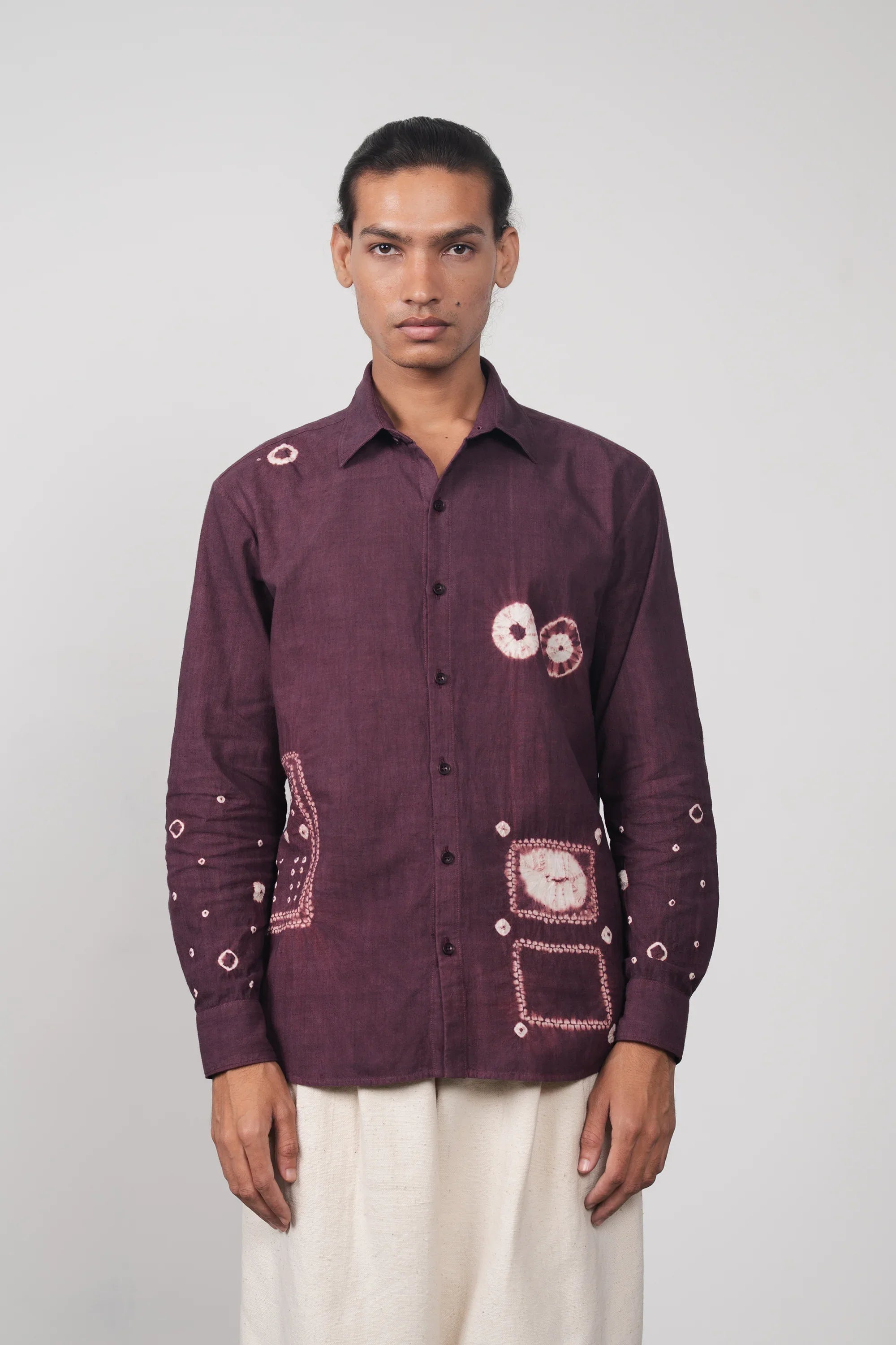 Relaxed Fit Shirt Purple Red