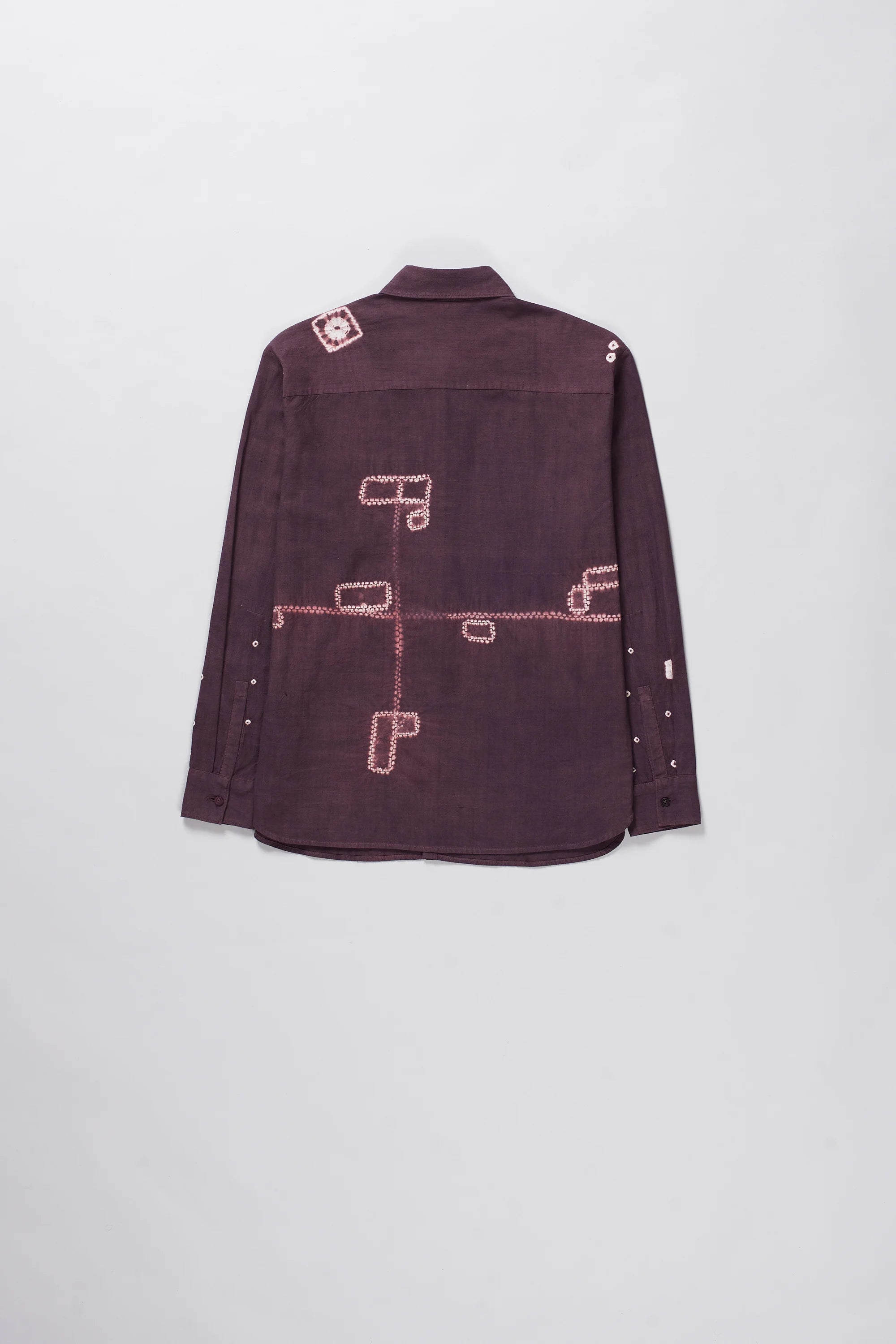 Relaxed Fit Shirt in Purple Red