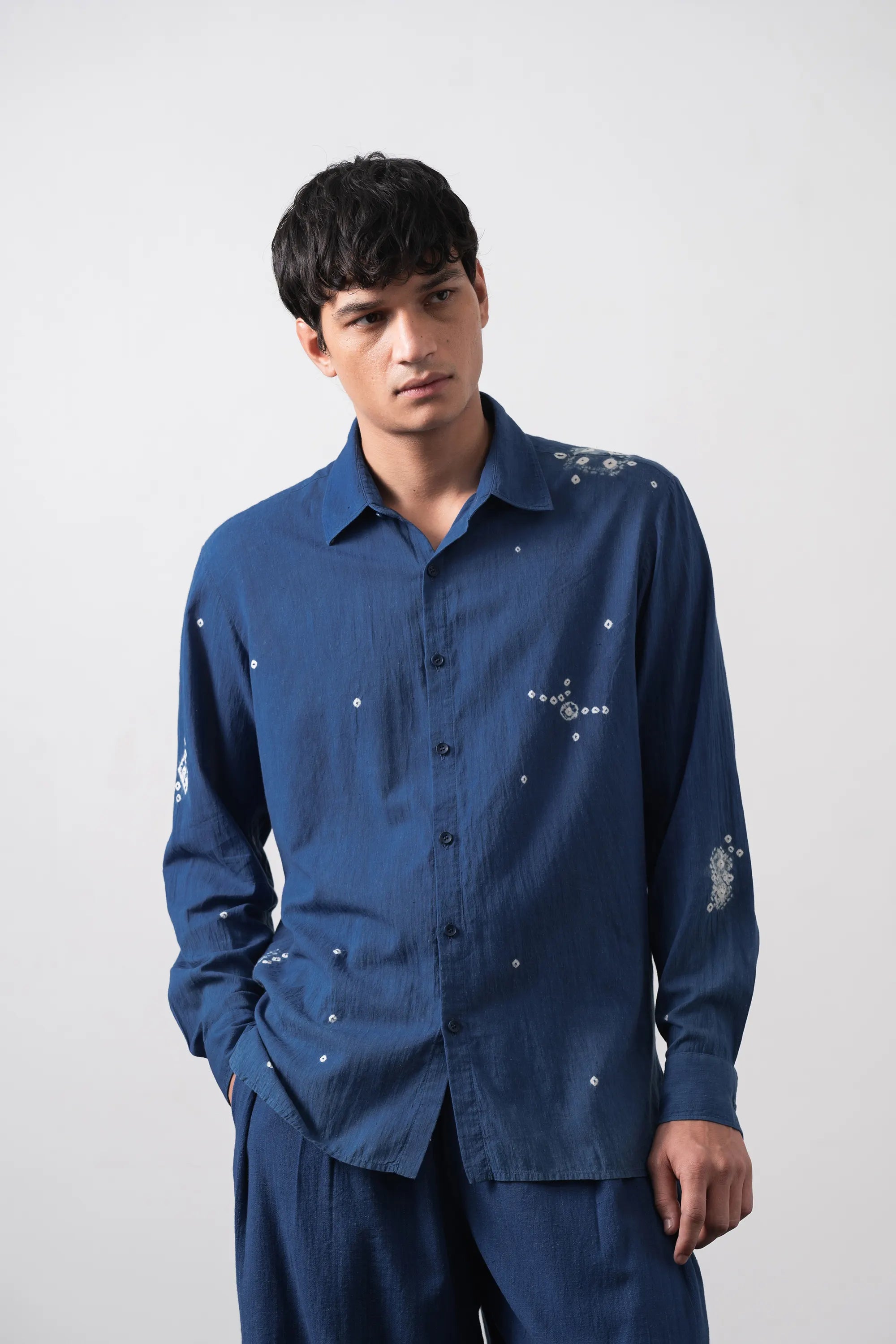 Bandhani And Shibori Brelove Shirt