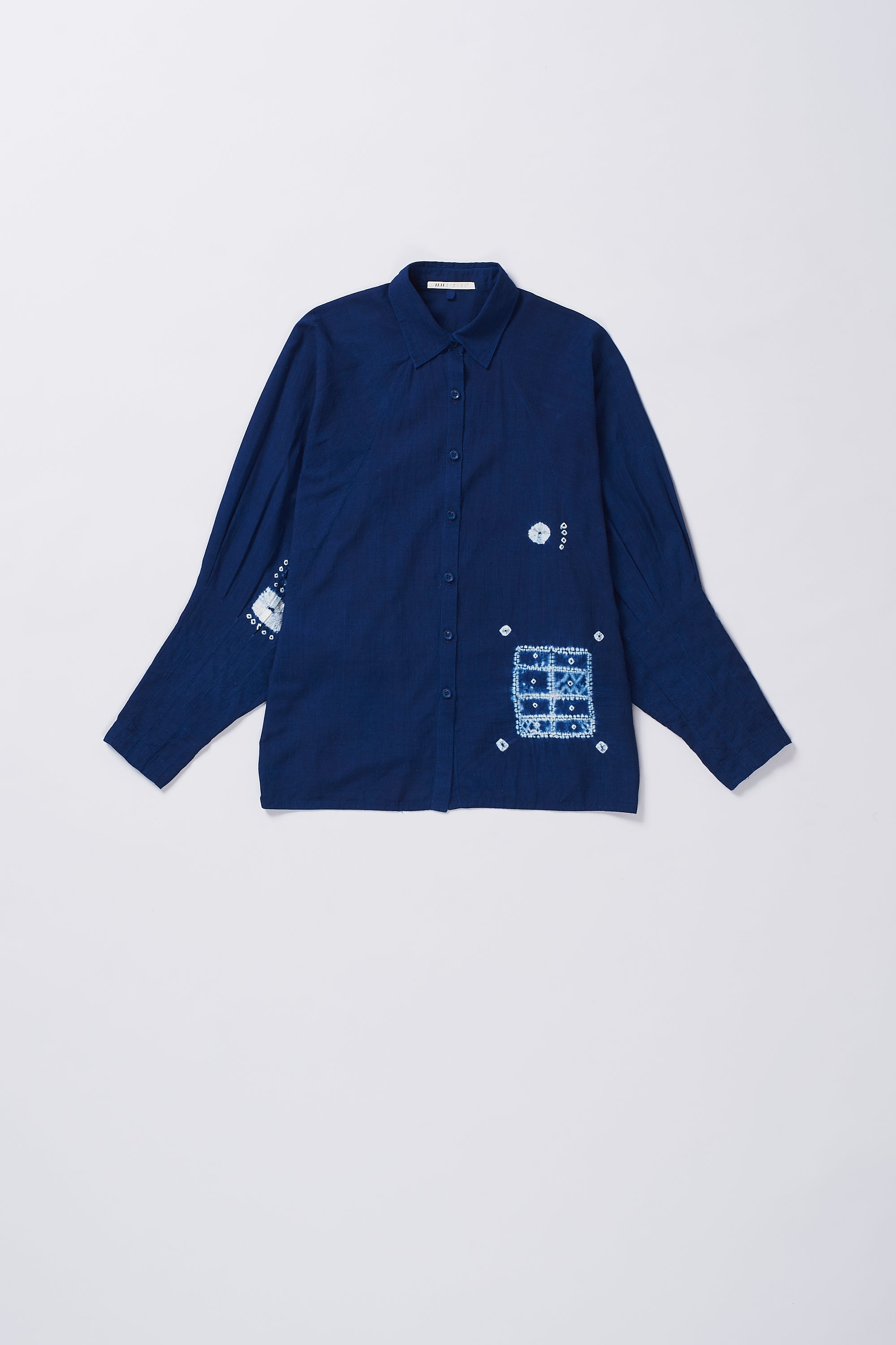 Raglan Sleeve Shibori Shirt