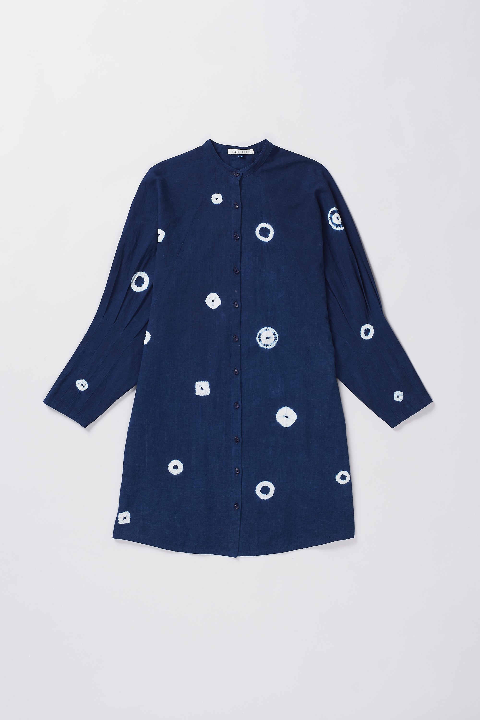 BUTTON DOWN SHIFT DRESS