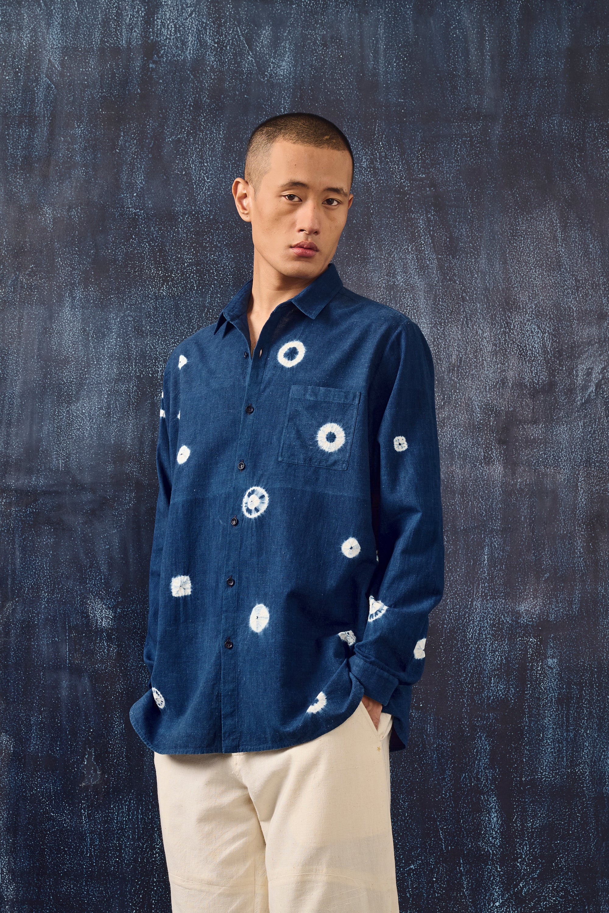 UNISEX SHIBORI SHIRT
