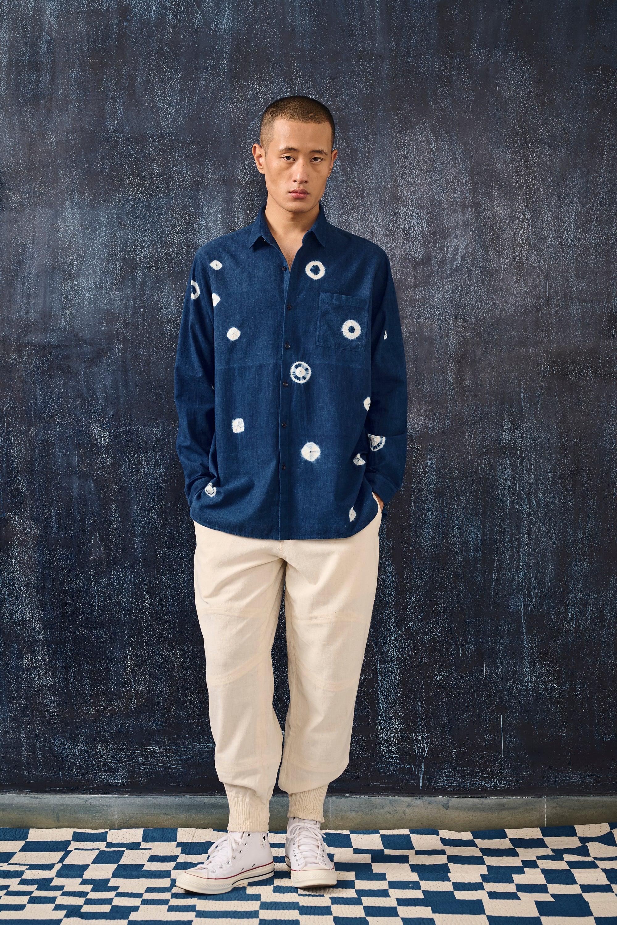 UNISEX SHIBORI SHIRT