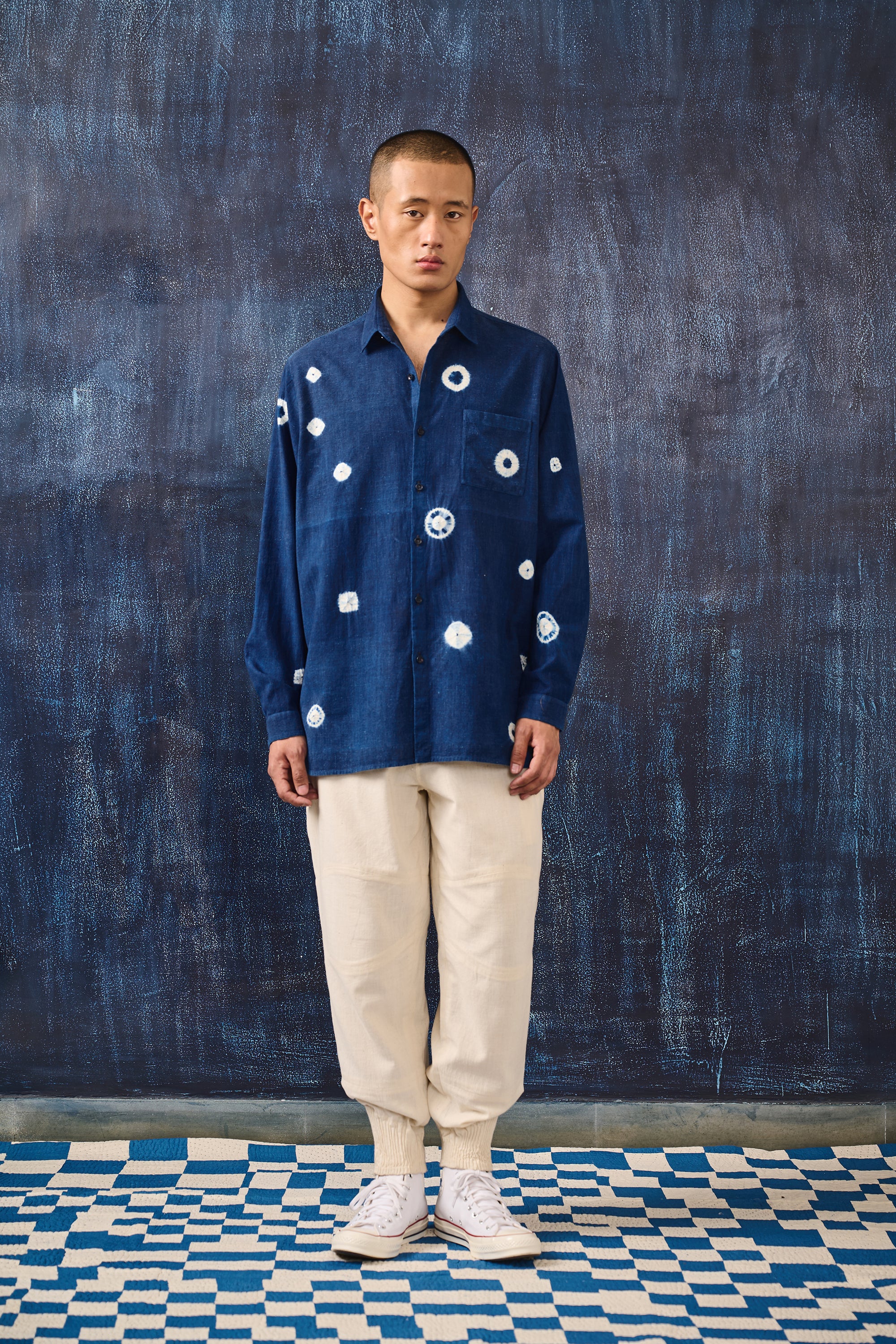 UNISEX SHIBORI SHIRT