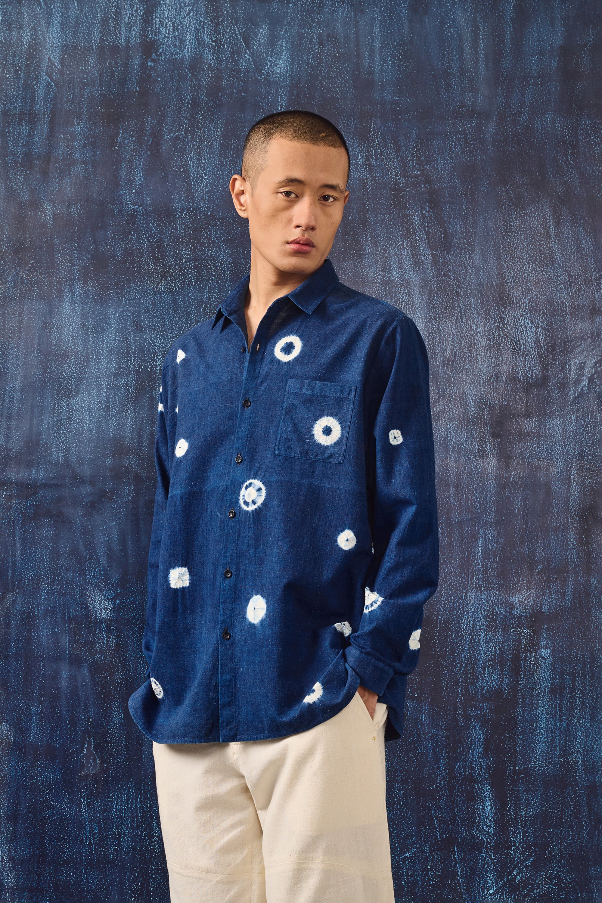 UNISEX SHIBORI SHIRT