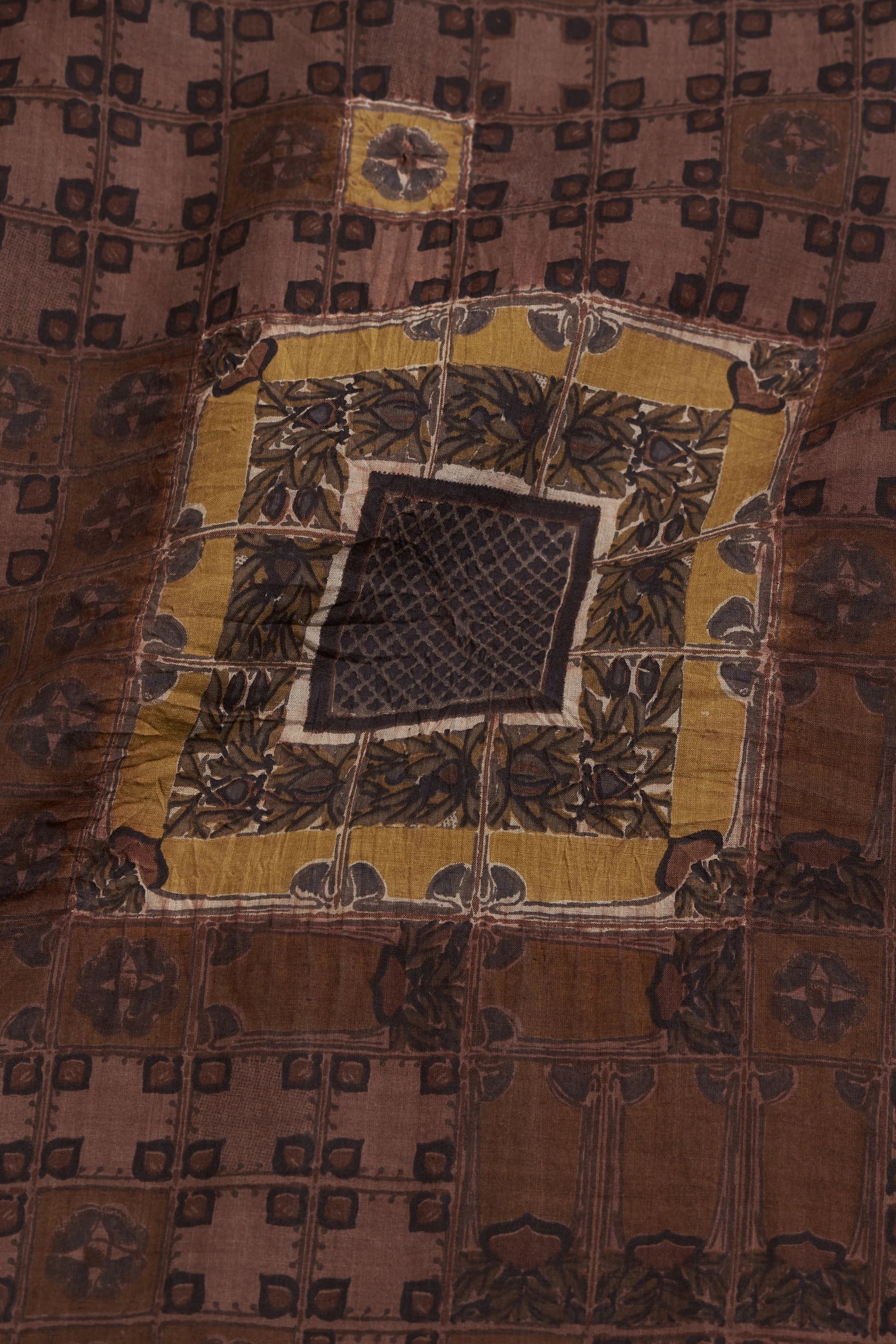 Chettinad Inspired Dress with Shibori