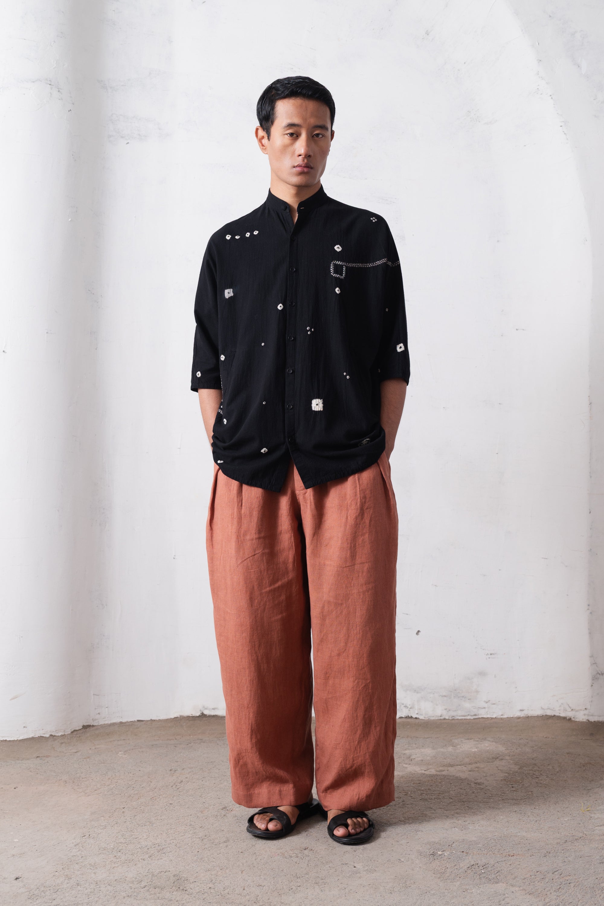 Black Macca Relaxed Shirt